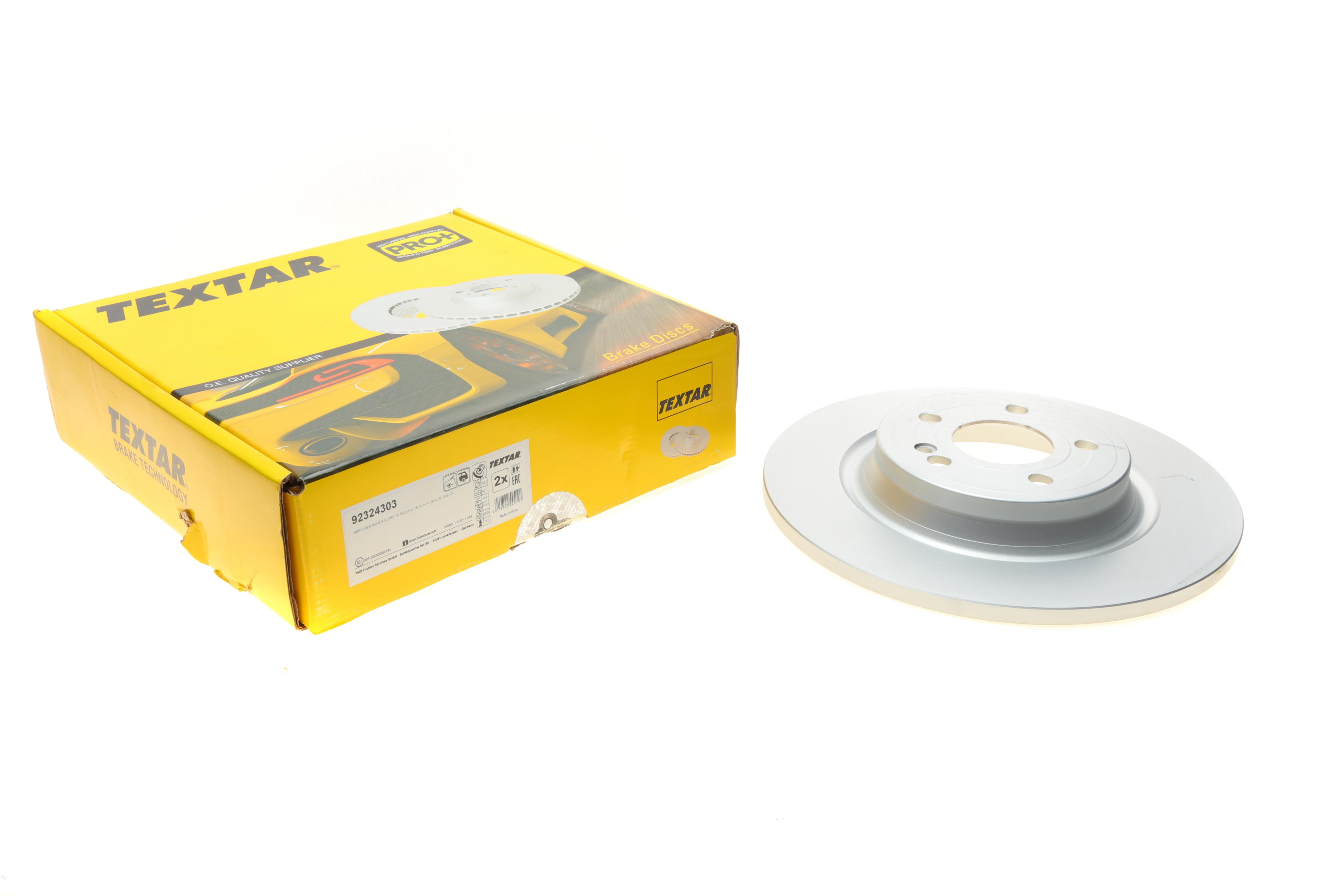 Диск тормозной (задний) MB A-class (W177)/B-class (W247)/EQA/GLA/GLB 18- (320x12) PRO