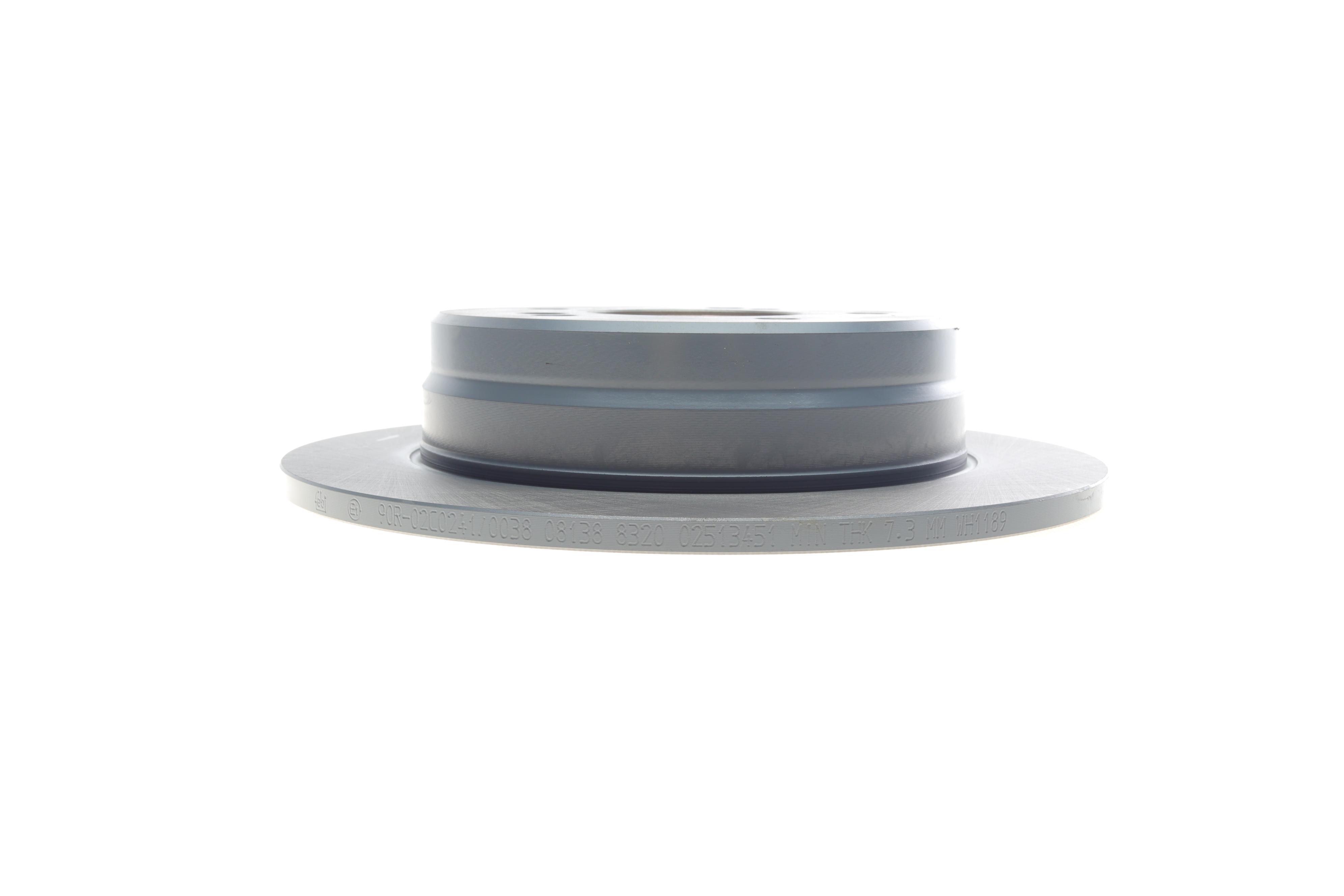 Диск гальмівний (задній) MB 190 (W201)/124/C-class (W202) 82-00 (258x9)