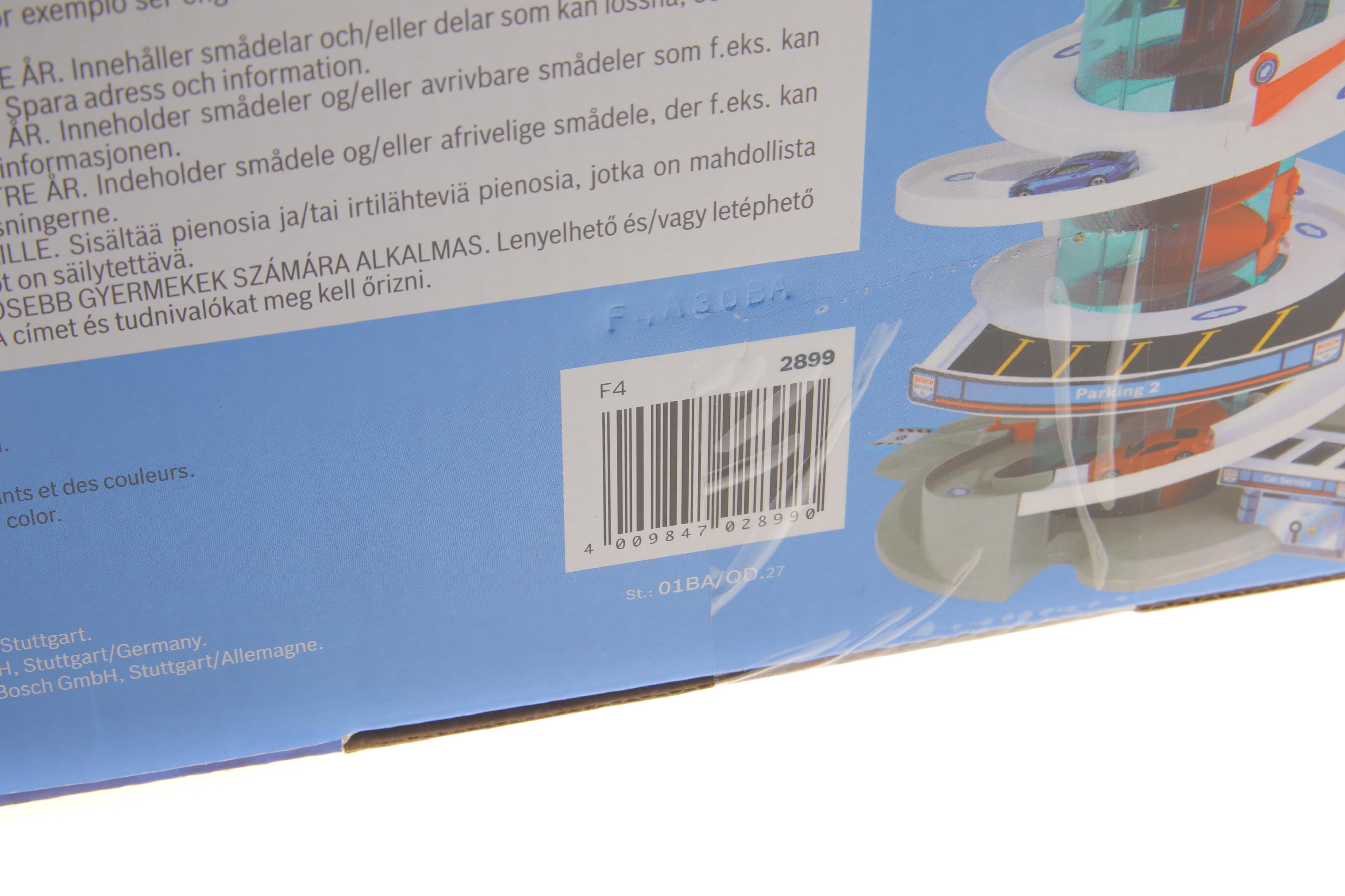 Іграшковий набір гараж Бош авто сервіс інтерактивний з підсвіткою + 2 автомобіля (без акб)