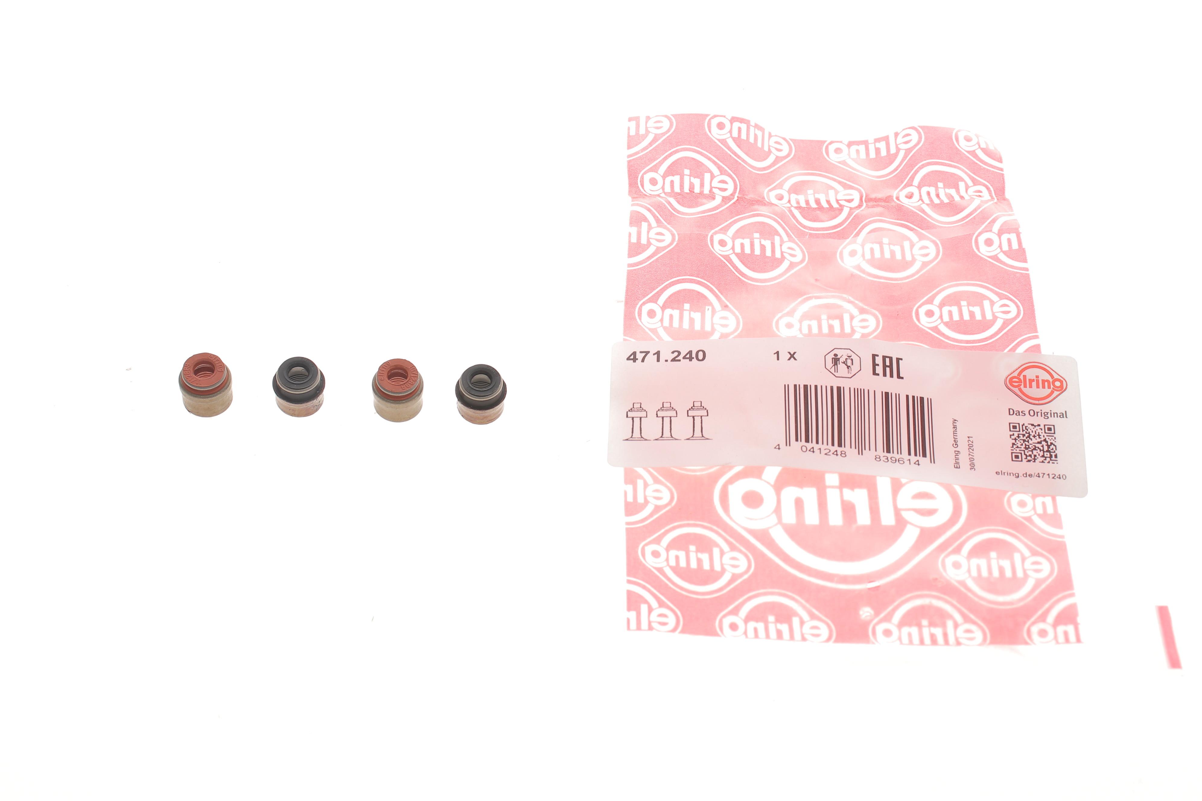 Сальник клапана (к-кт) (впуск/выпуск) Renault Megane IV 1.0 TCe 20-/MB A-class (W177) 1.3 (M282) 18-