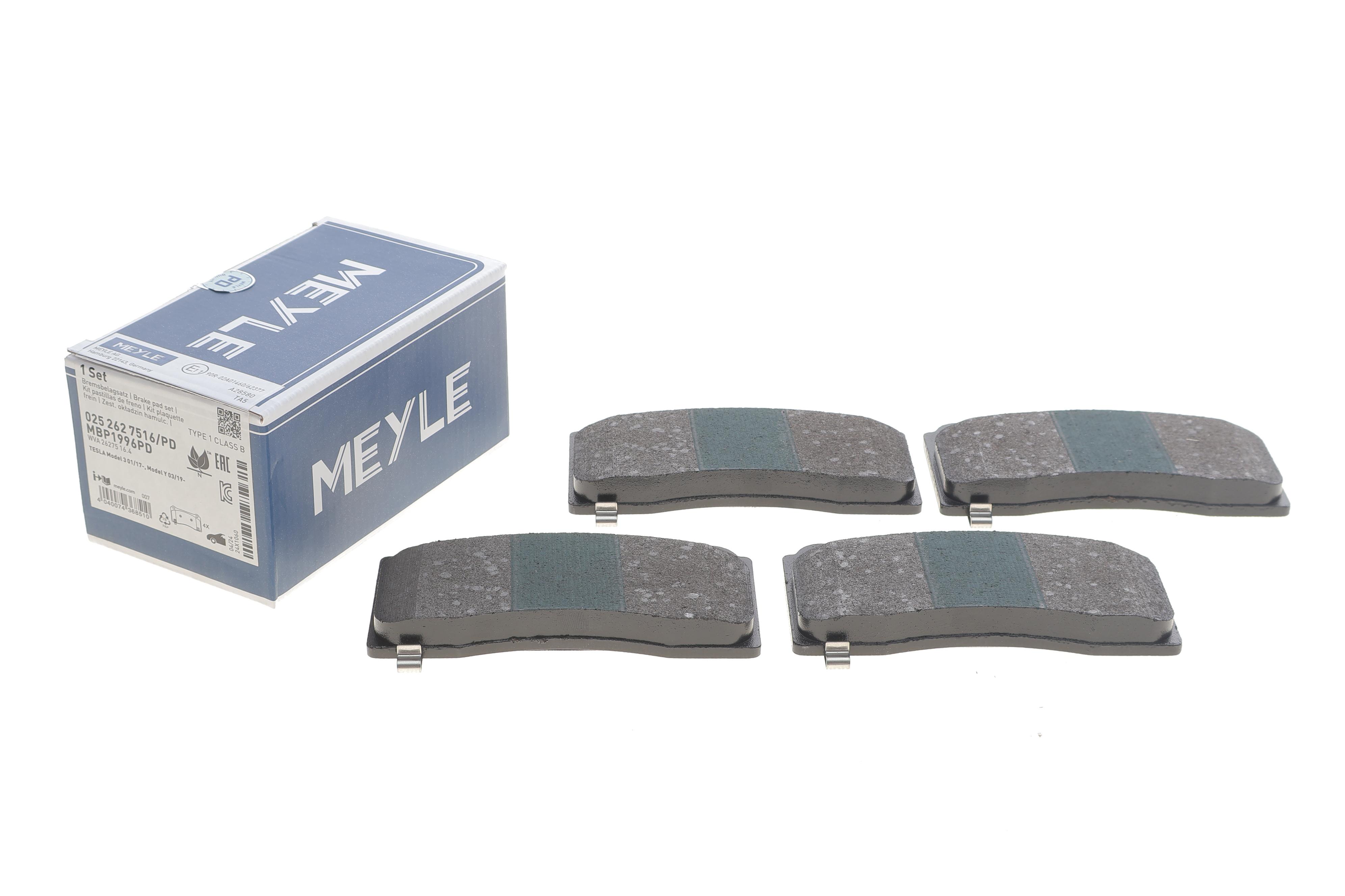 Колодки гальмівні (передні) Tesla Model 3 17-