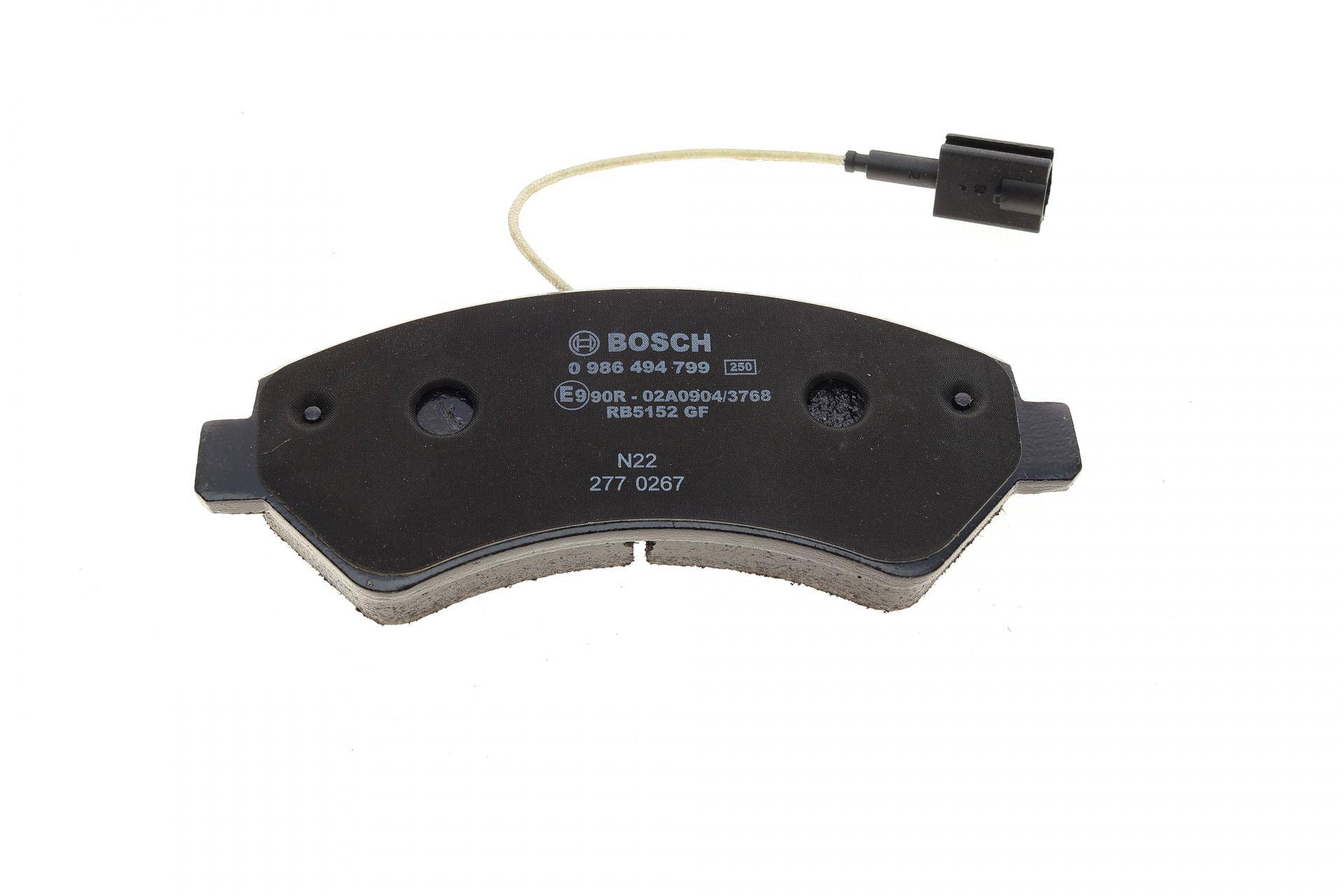 Колодки гальмівні (передні) Citroen Jumper/Fiat Ducato/Peugeot Boxer 2.0-3.0HDi 06- R16(з датчиком)