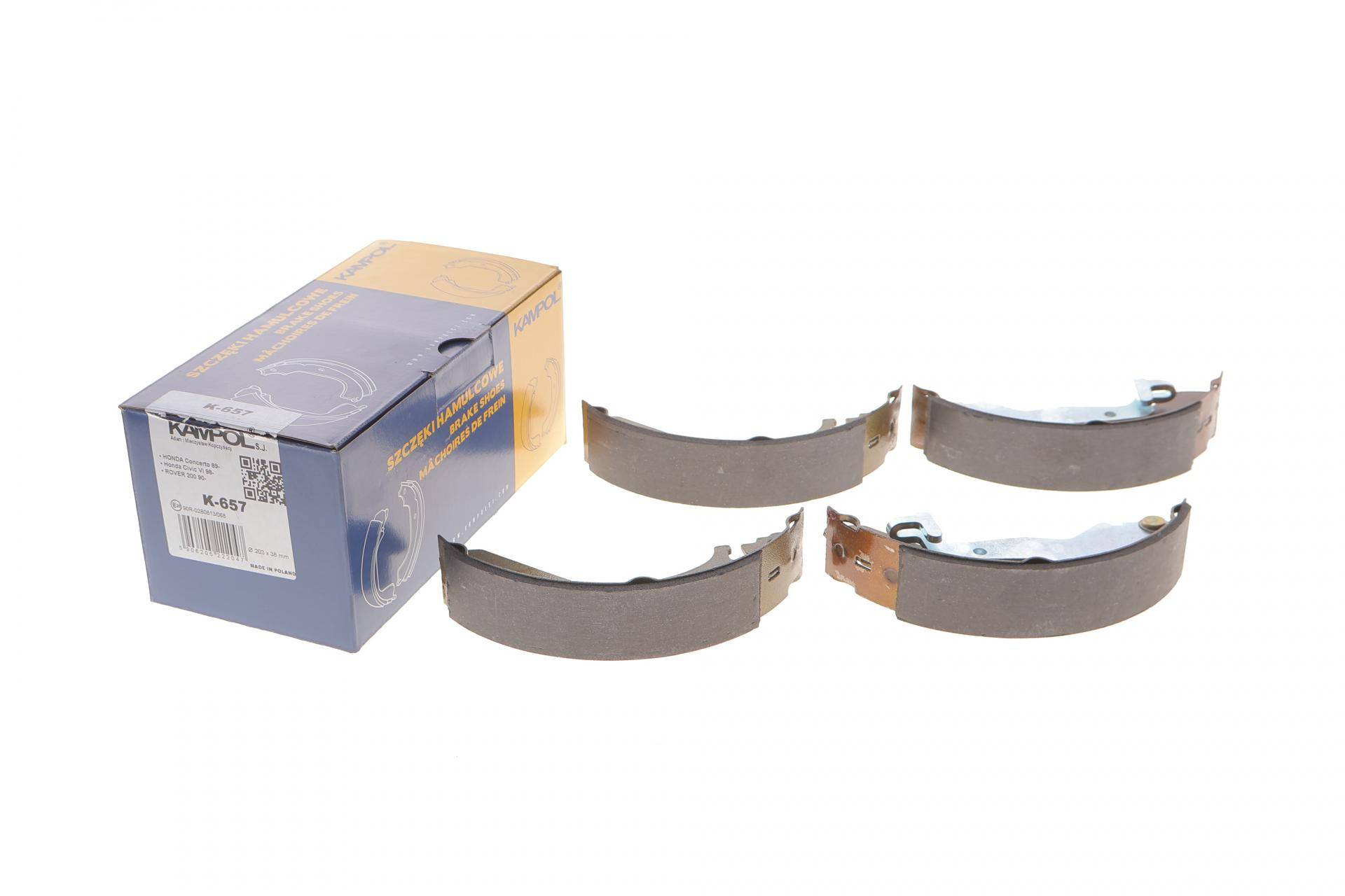 Колодки гальмівні (задні) Honda Civic 94-01 (барабанні) (203x38)