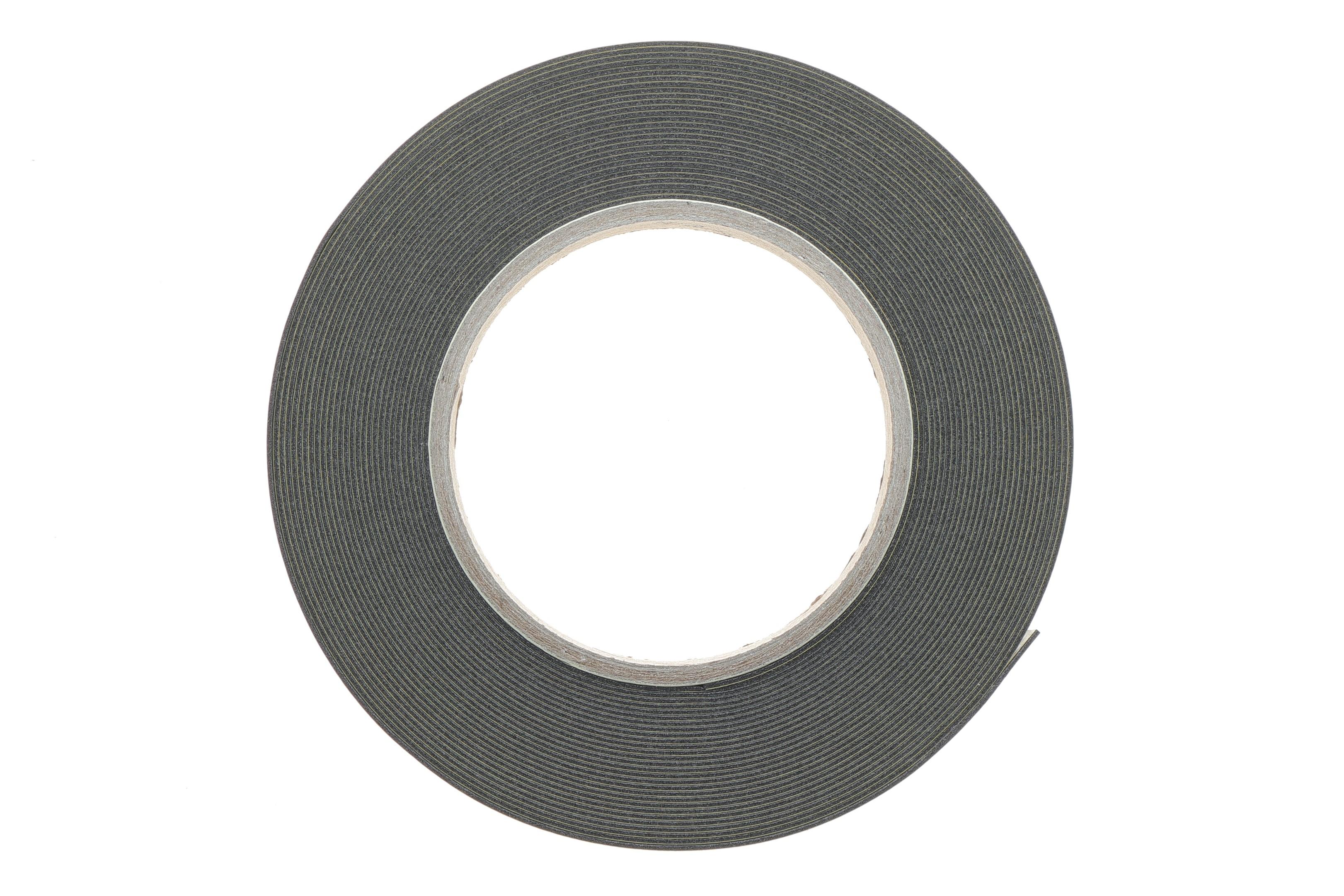 Лента клейкая двухсторонняя черная 12mmx10m