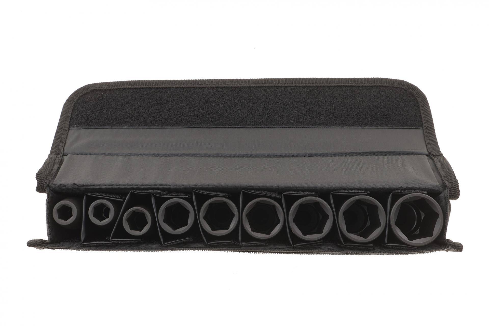 Набір ударних головок PRO 1/2" 10-27 мм 9 шт.