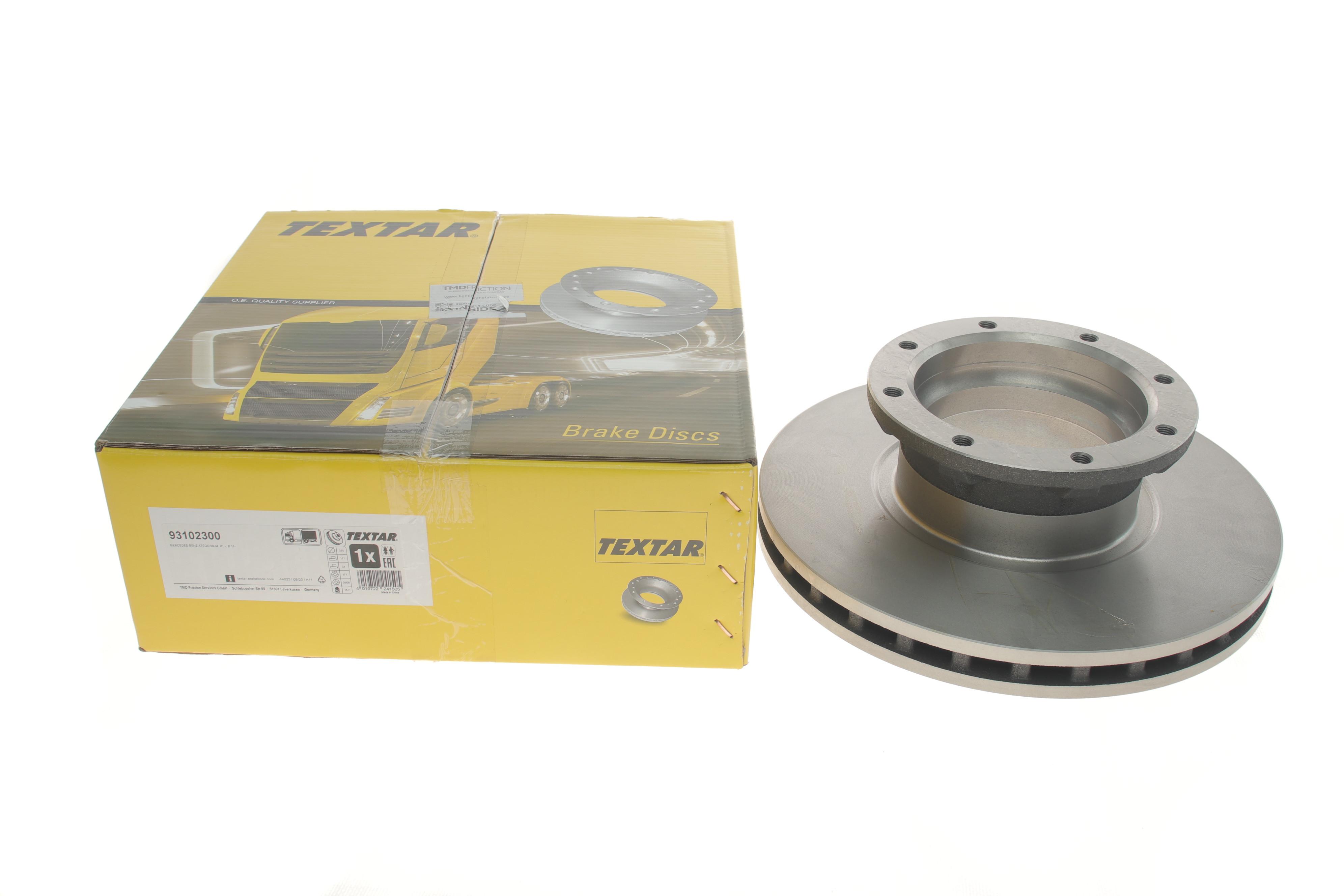 Диск тормозной (задний) MB Atego (335x34)