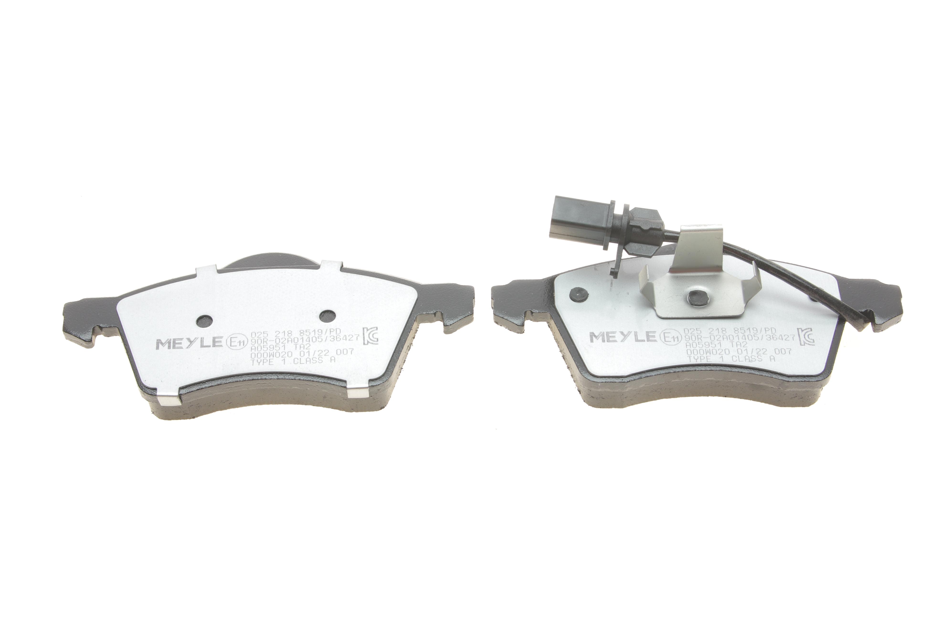 Колодки гальмівні (передні) VW T4 90-03 R15 (з датчиком)