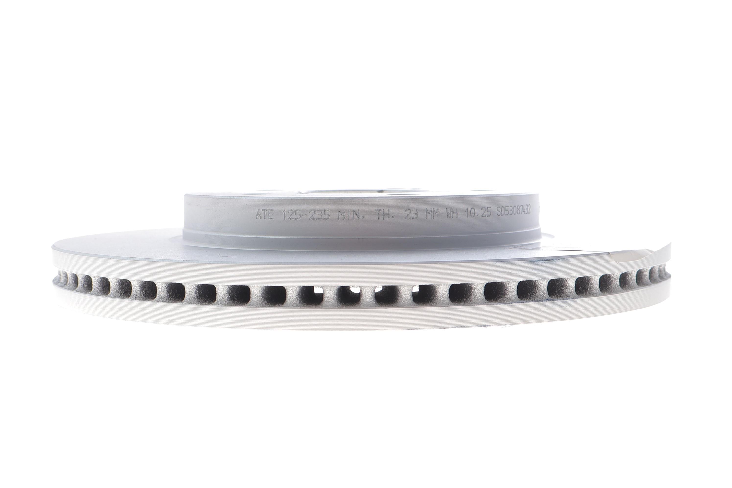 Диск тормозной (передний) Toyota Corolla 18- (282x25) (вентилируемый)