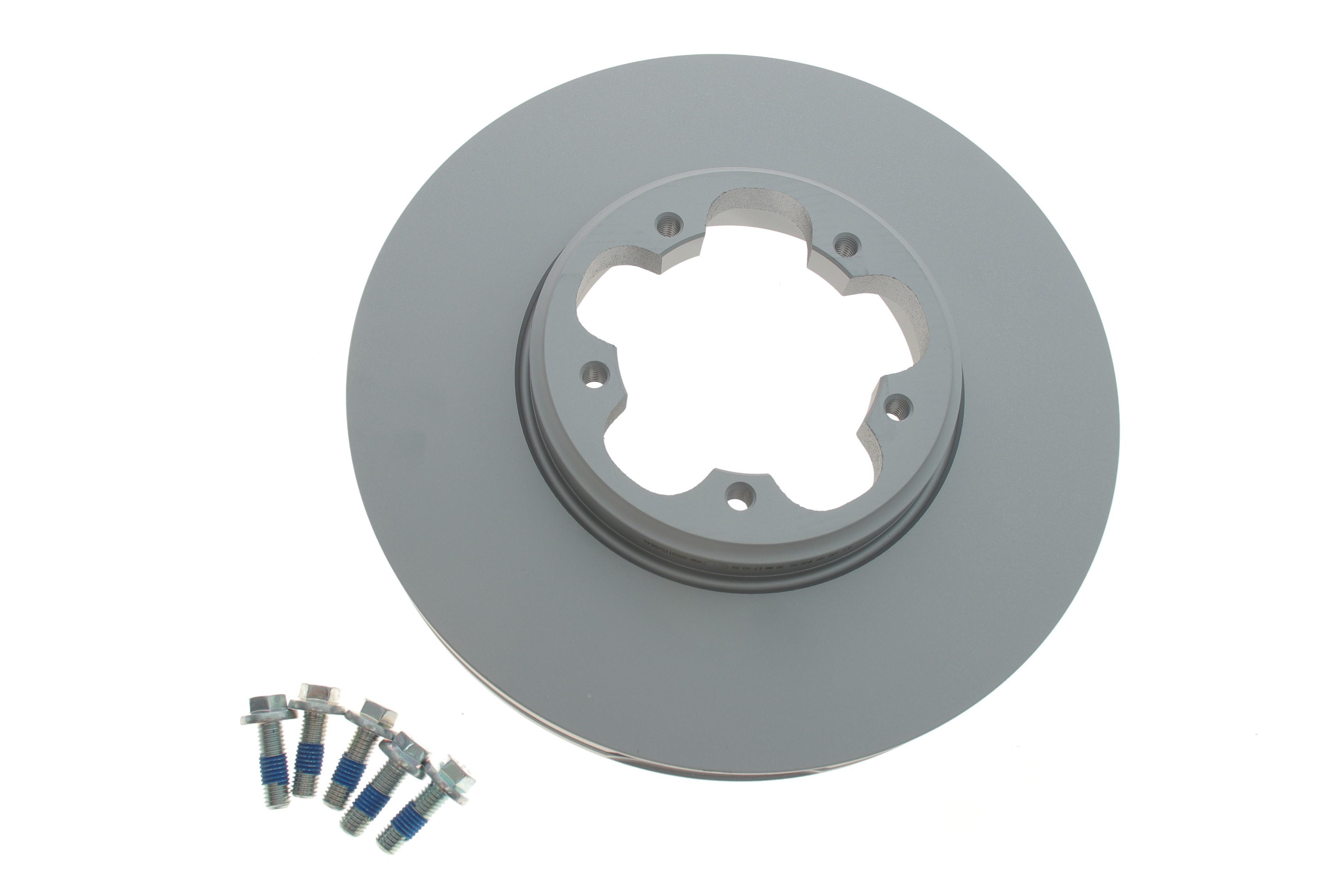 Диск тормозной (передний) Ford Transit 13- (288x33) (с покрытием) (вентилируемый)