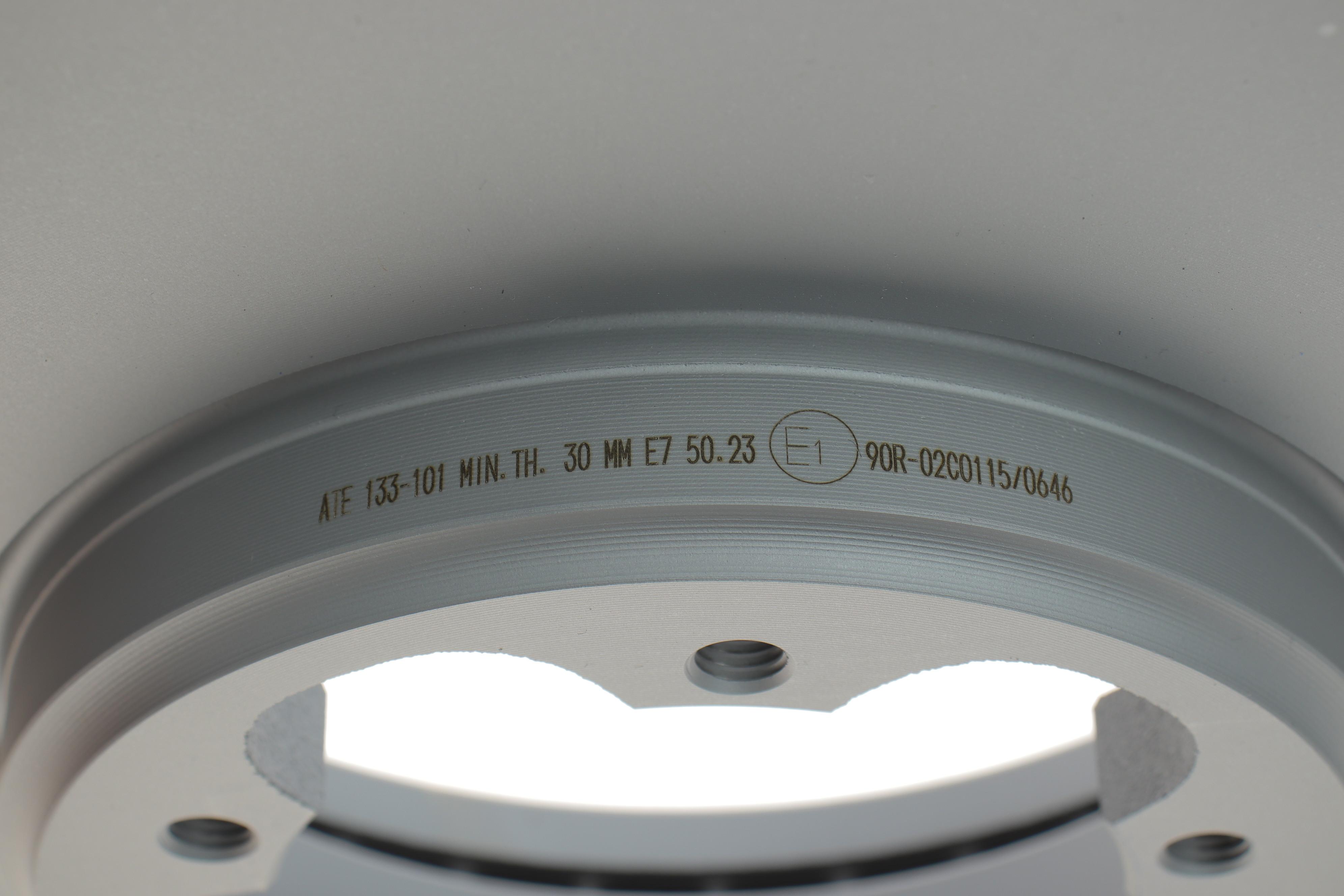 Диск гальмівний (передній) Ford Transit 13- (288x33) (з покриттям) (вентильваний)