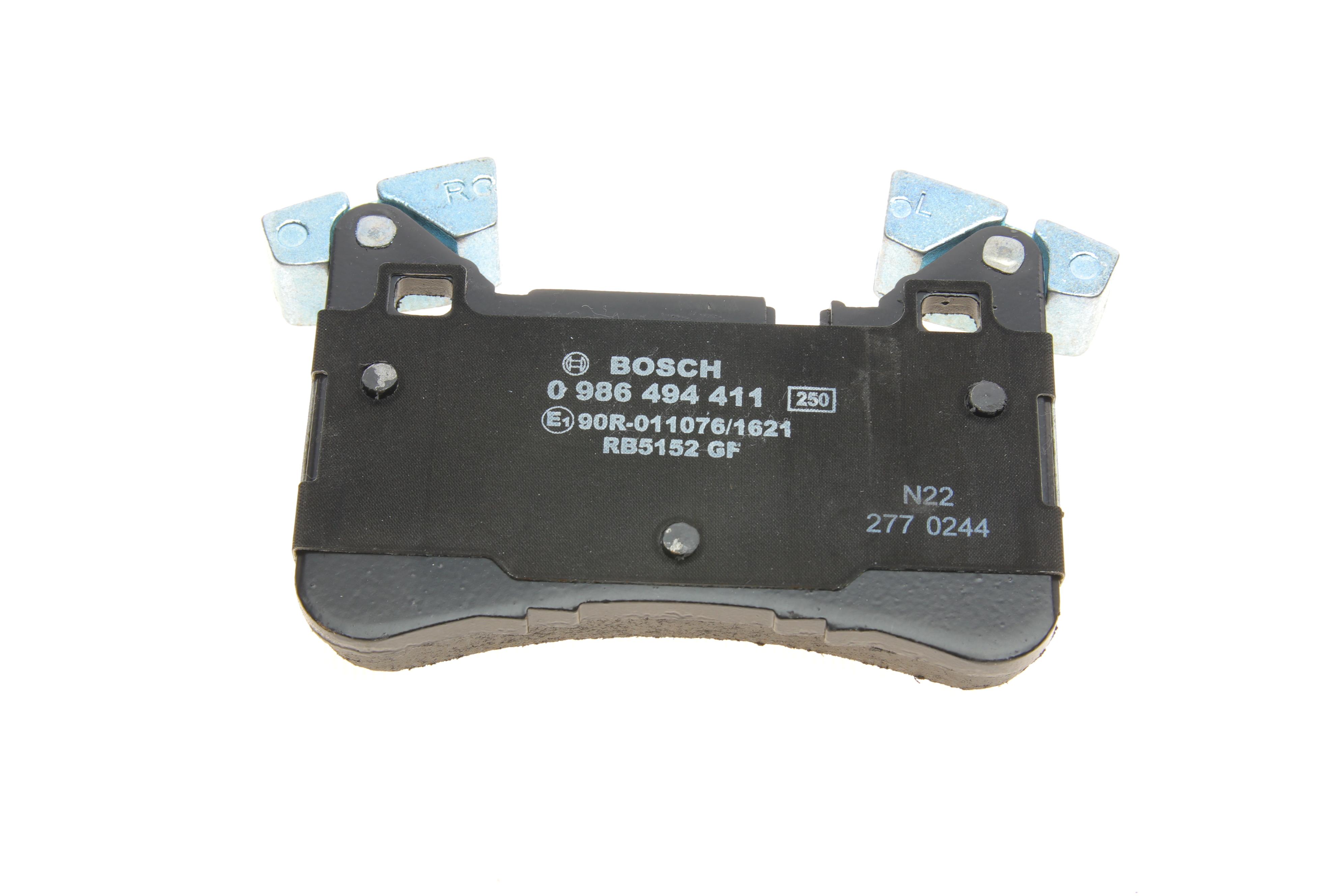 Колодки гальмівні (задні) MB C-class (W204)/E-class (W211/W212) 08-