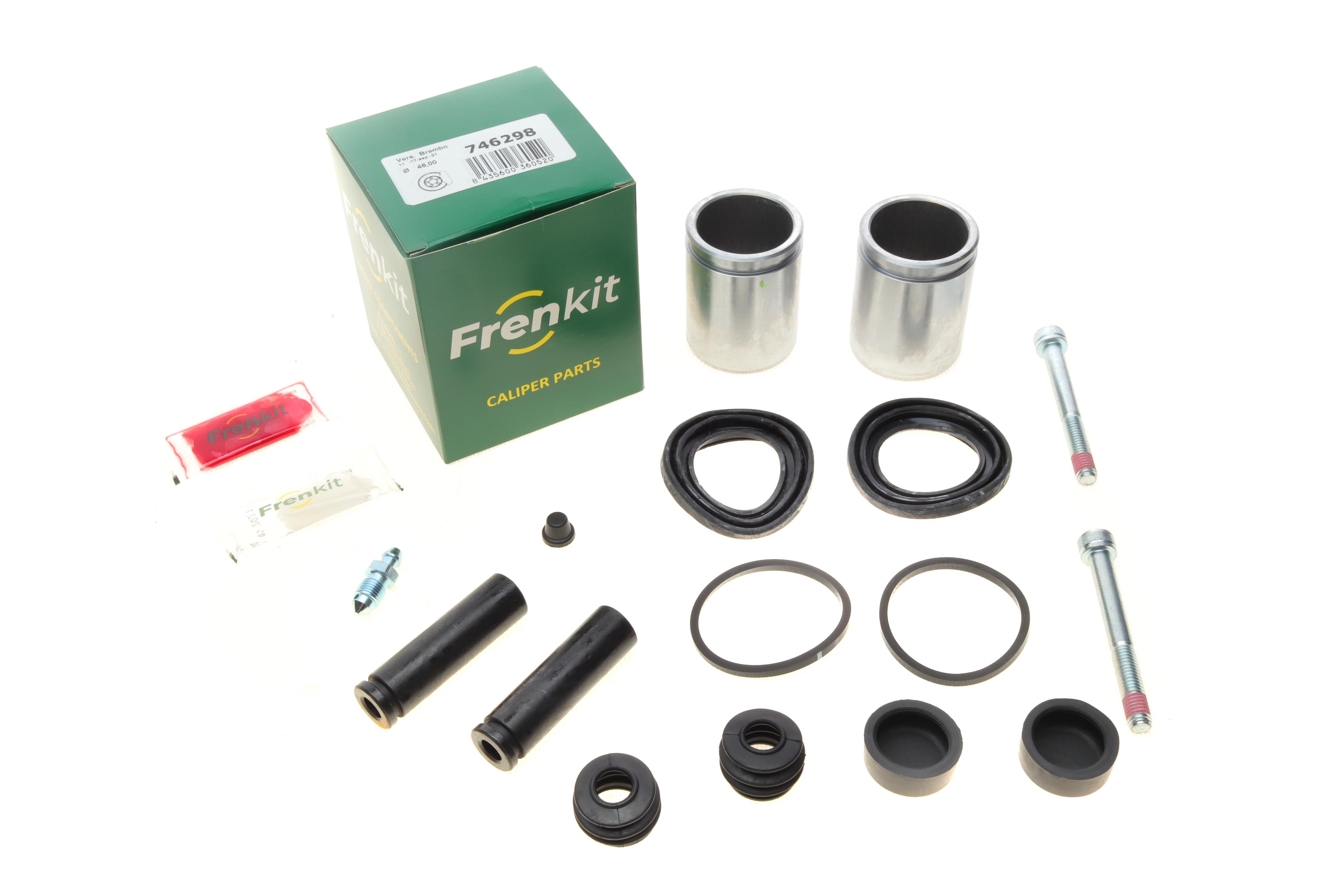 Ремкомплект суппорта (заднего) Iveco Daily/Renault Mascott/Master II 01- (Brembo)(+2 поршня/направл)