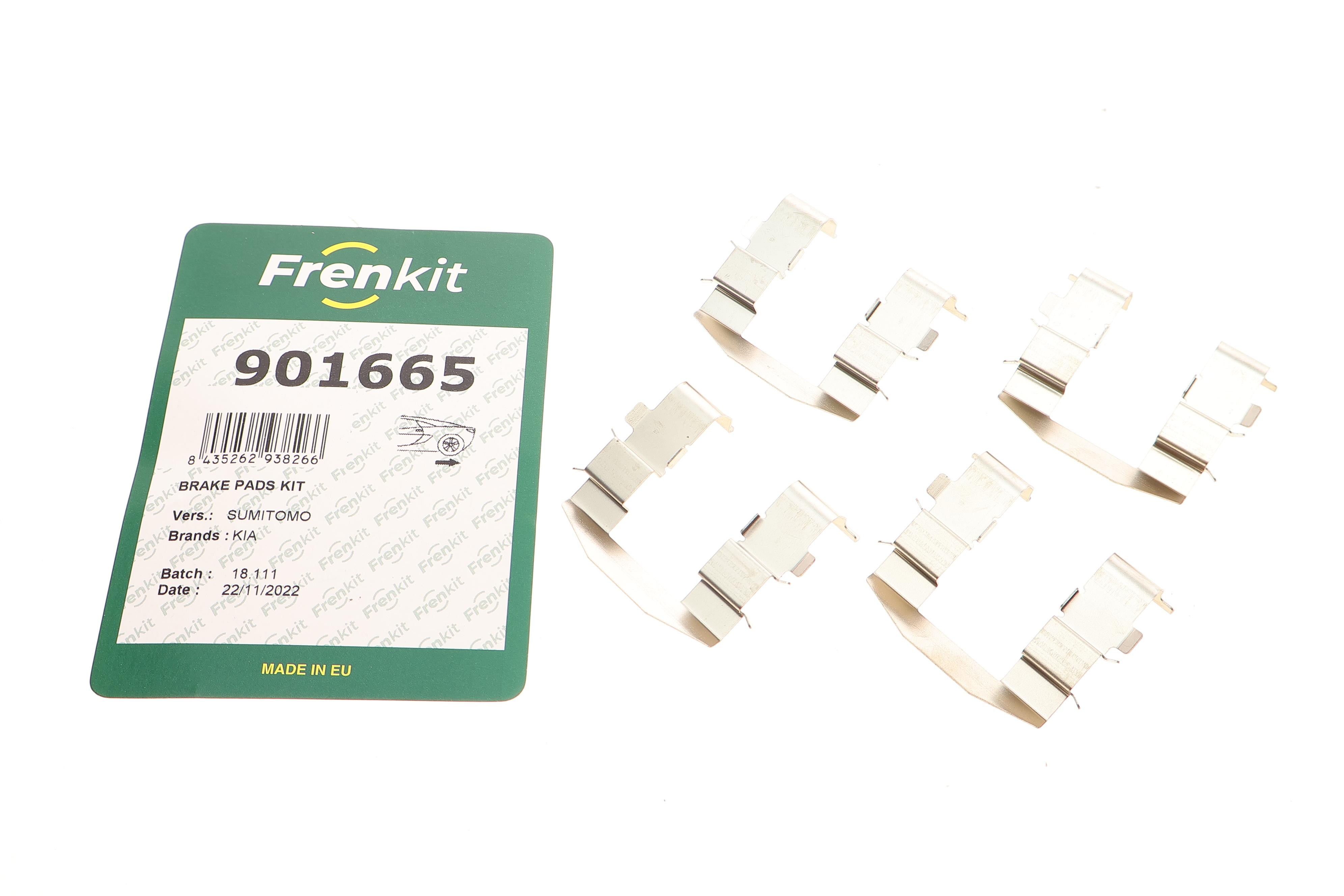 Планка суппорта (заднего) прижимная (к-кт) Kia Sorento 02-11