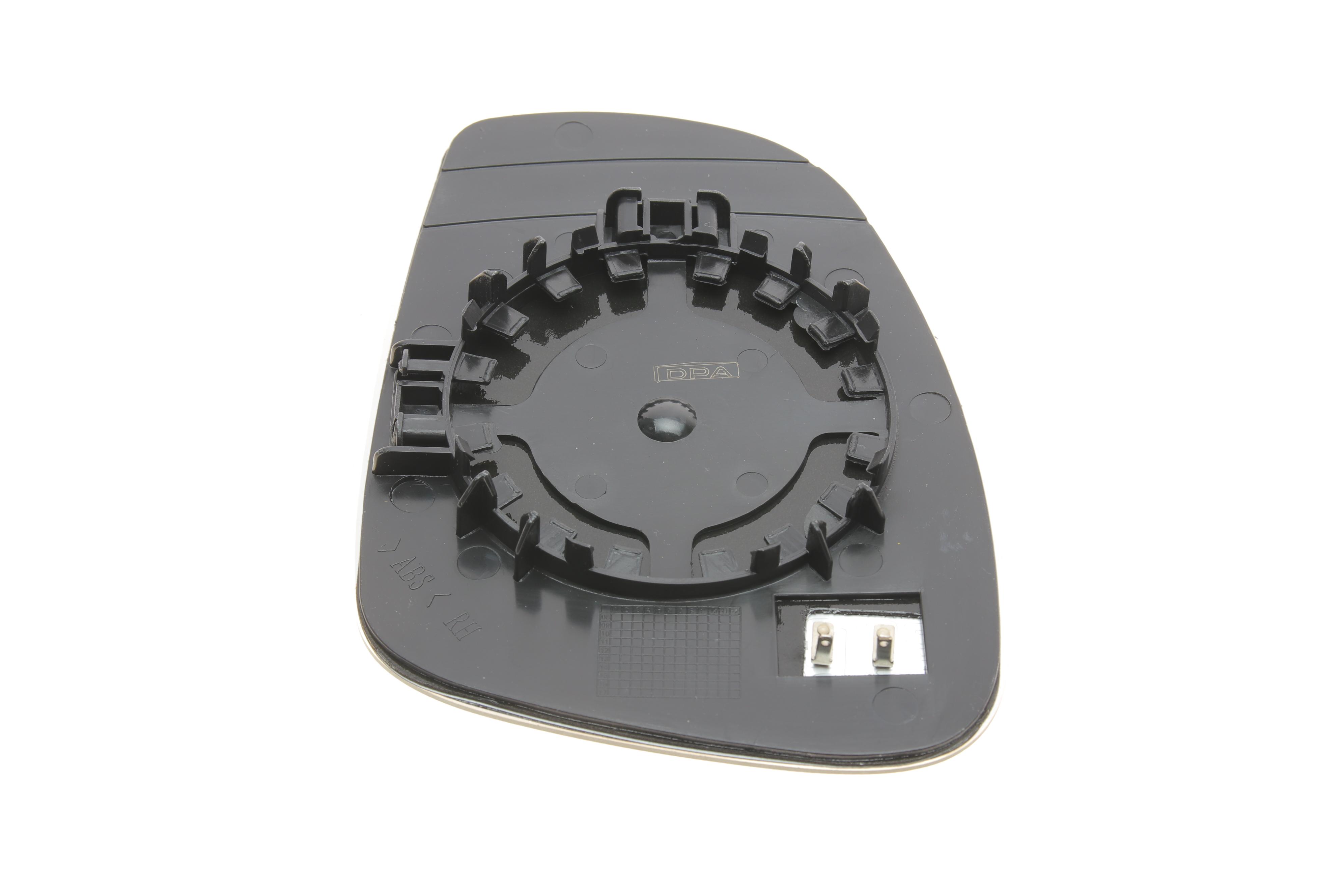 Скло дзеркала (з підігрівом) Skoda Roomster/Fabia 06-14 (R)