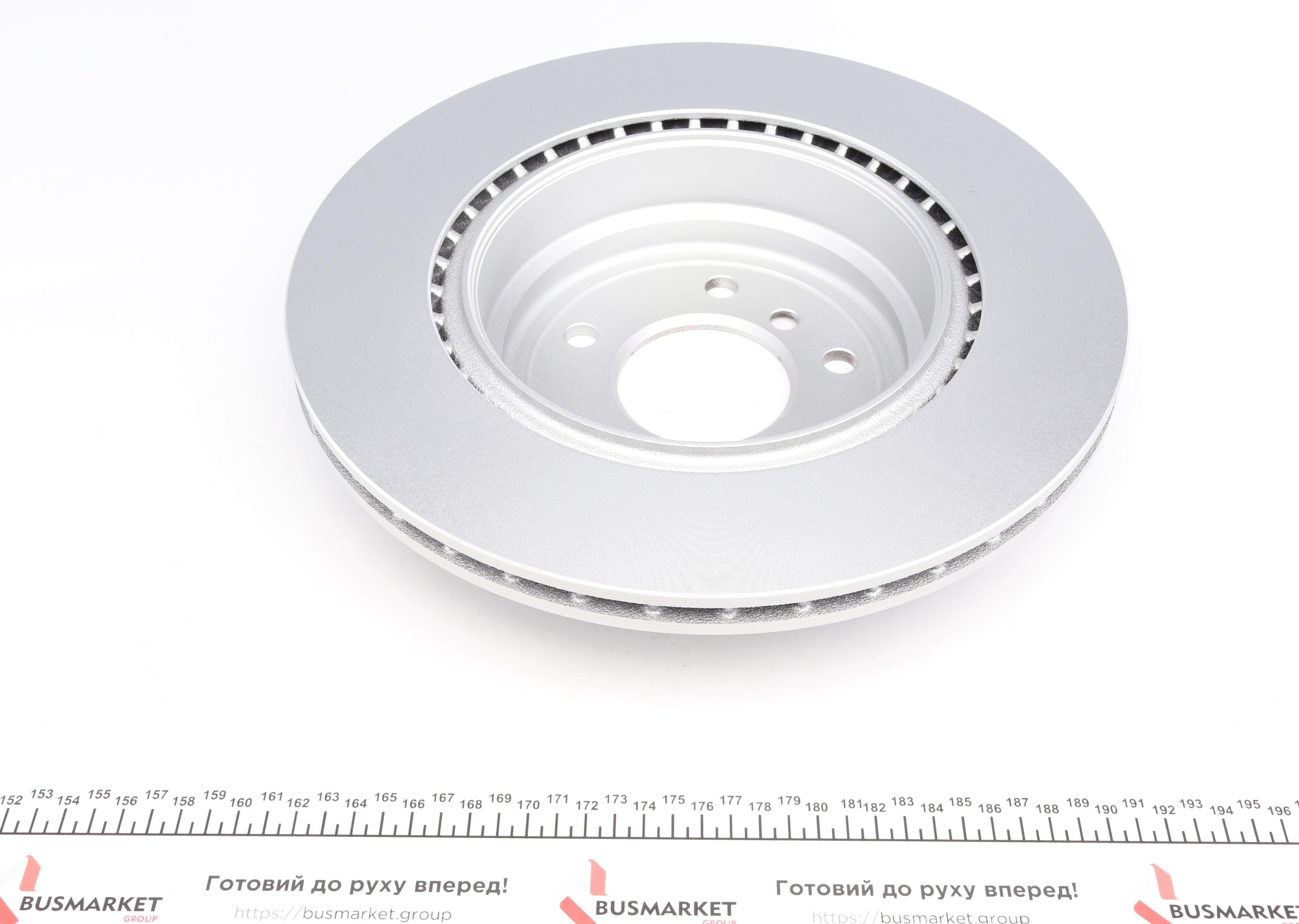 Диск тормозной (задний) BMW 3 (E90) 2.5-3.0/2.0d 04-11 (336x22)