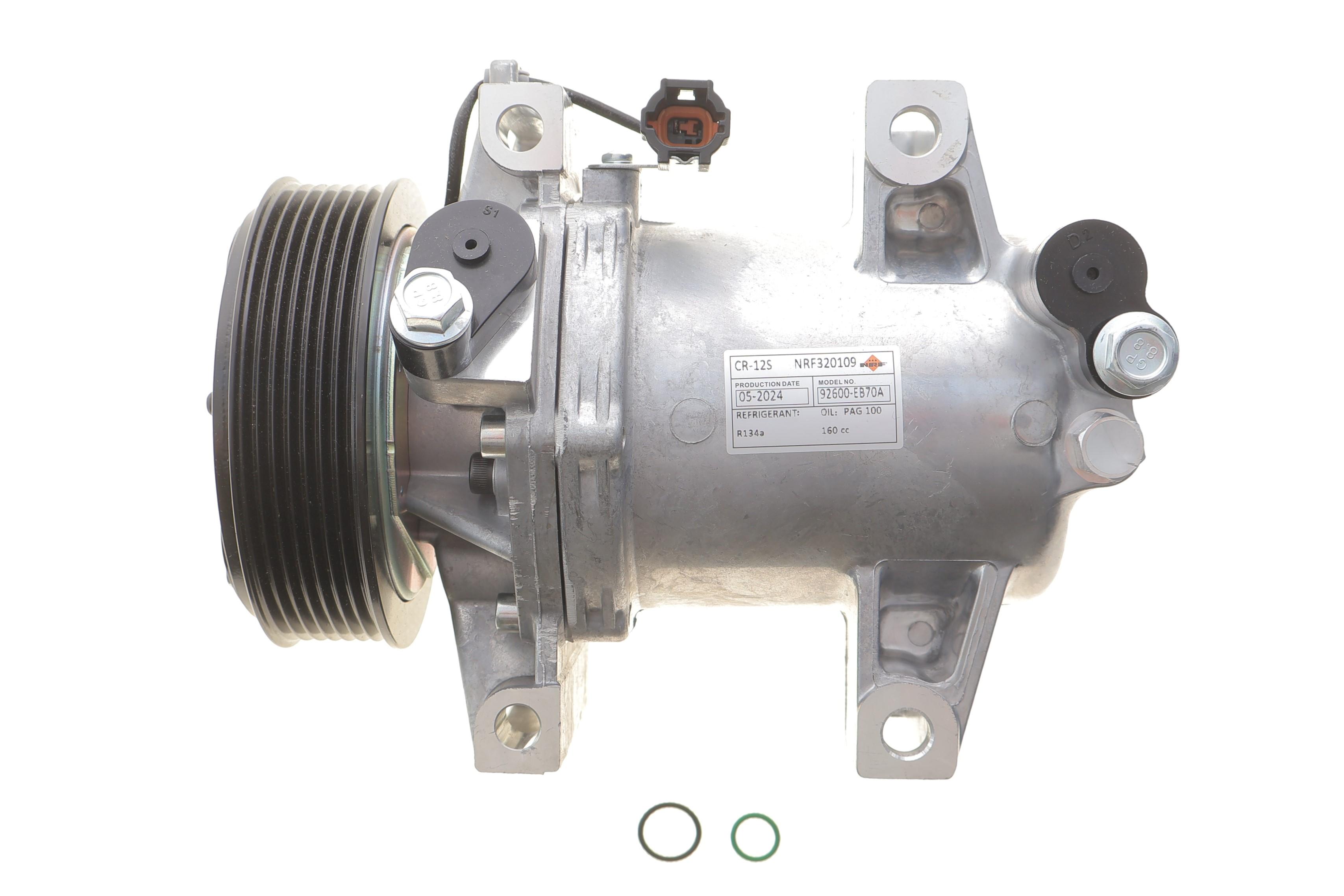 Компрессор кондиционера Nissan Navara NP300/Pathfinder 05-