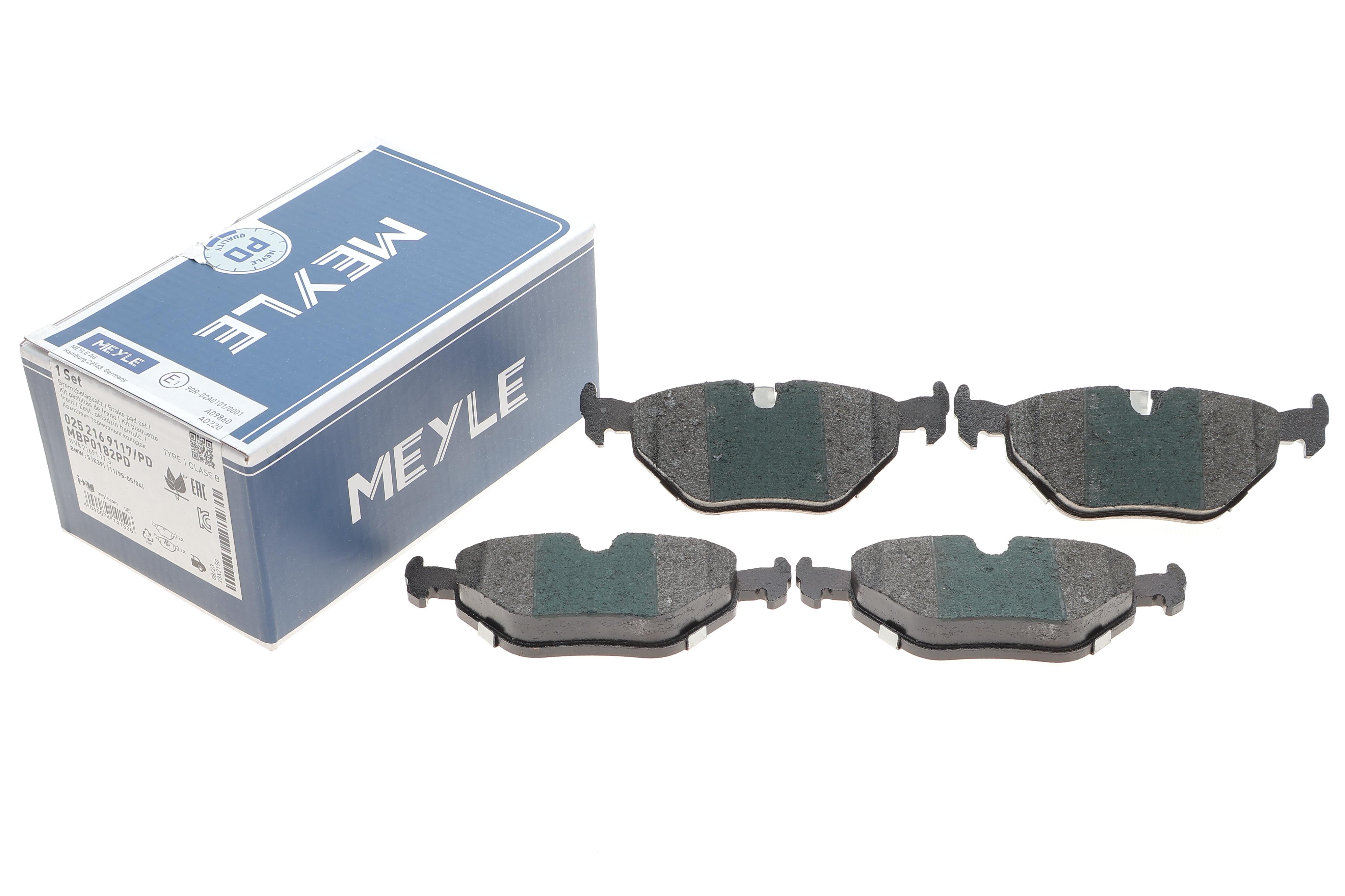 Колодки тормозные (задние) BMW 5 (E39) 95-