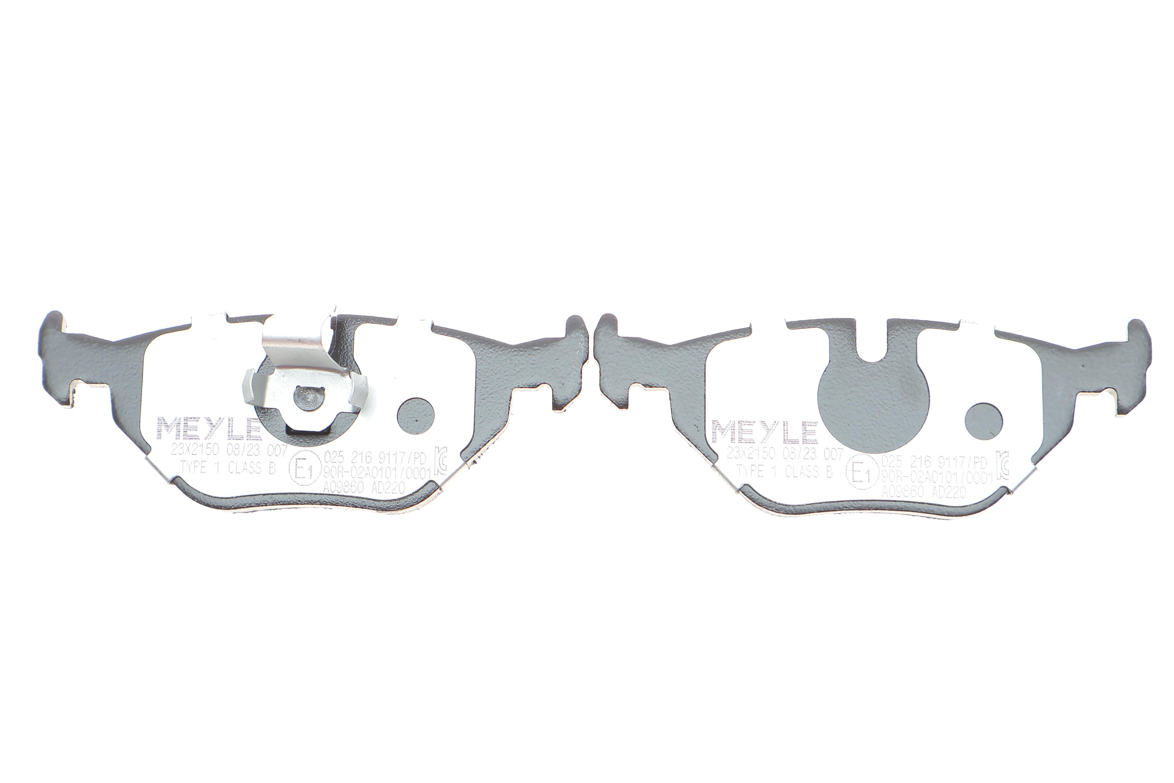 Колодки тормозные (задние) BMW 5 (E39) 95-