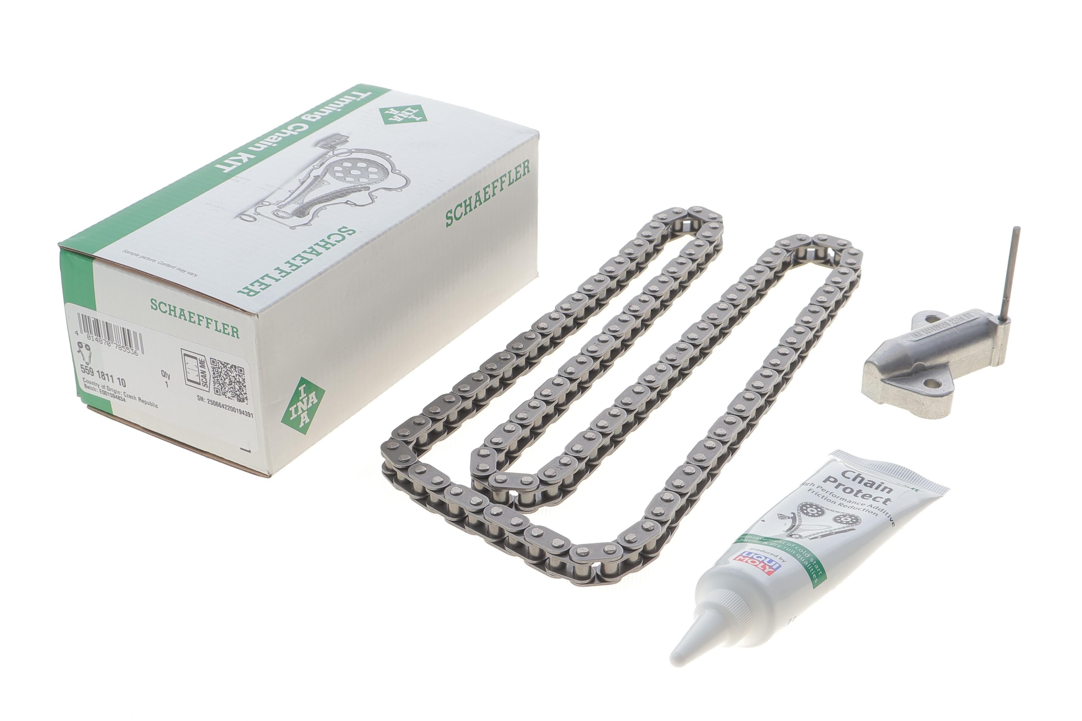 Комплект ланцюга ГРМ Renault Master 2.3dCi 06-, 74/92/107/110kw, M9T (сокращенний к-кт)