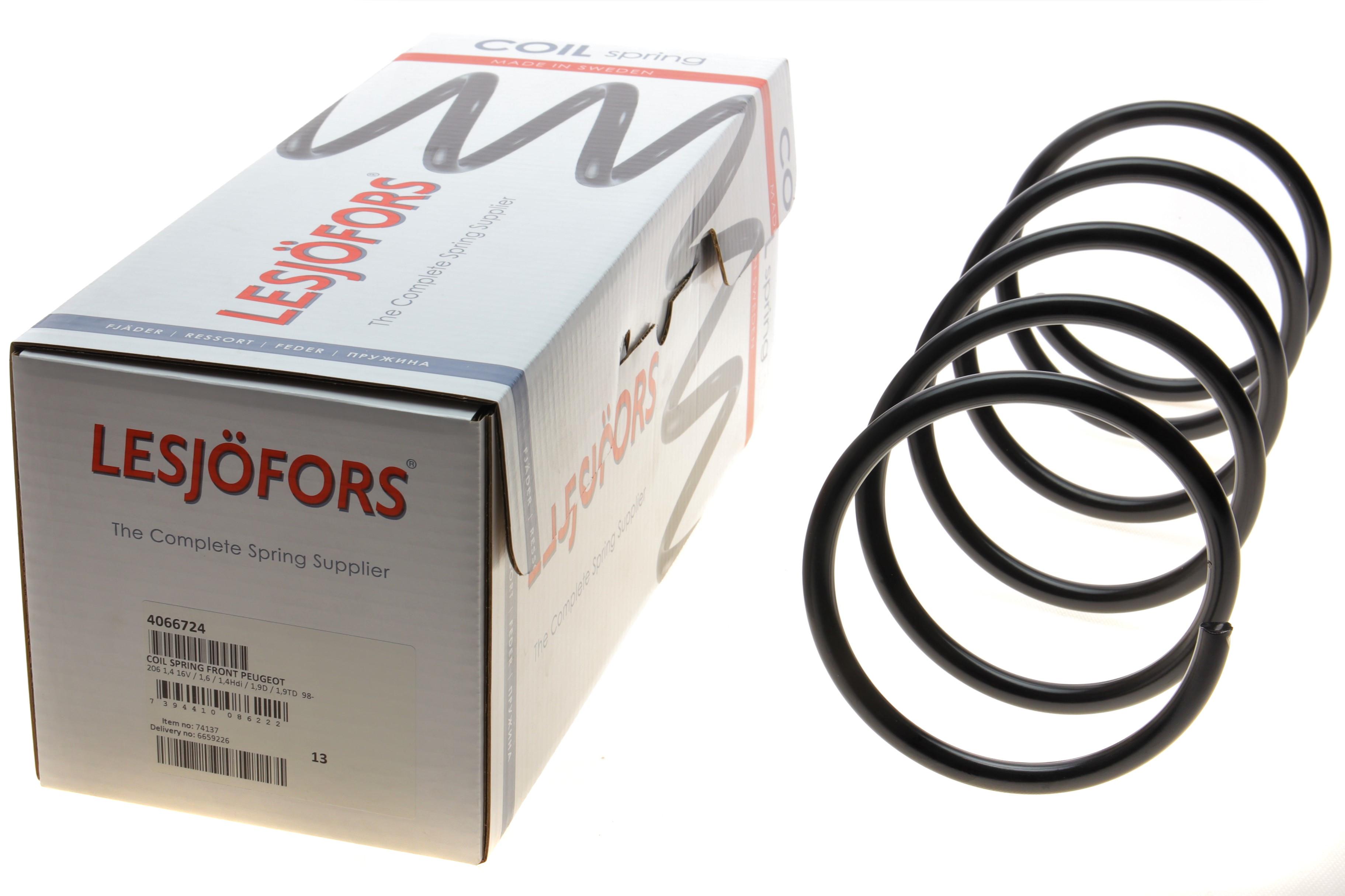 Пружина (передня) Peugeot 206 1.4-1.6 16V/HDi/1.9D 98-/306 1.1 93-11 (фургон/хетчбек/унів./седан)