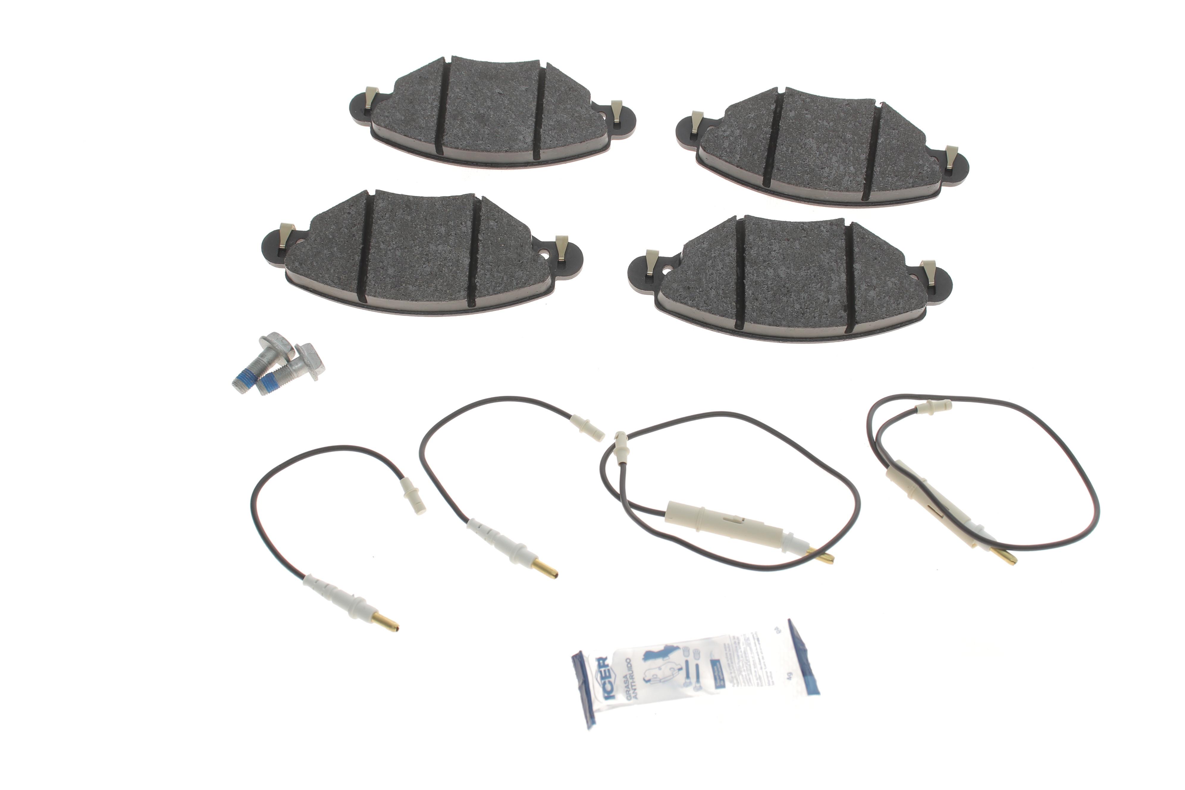 Колодки гальмівні (передні) Citroen C5 01- (+датчики)