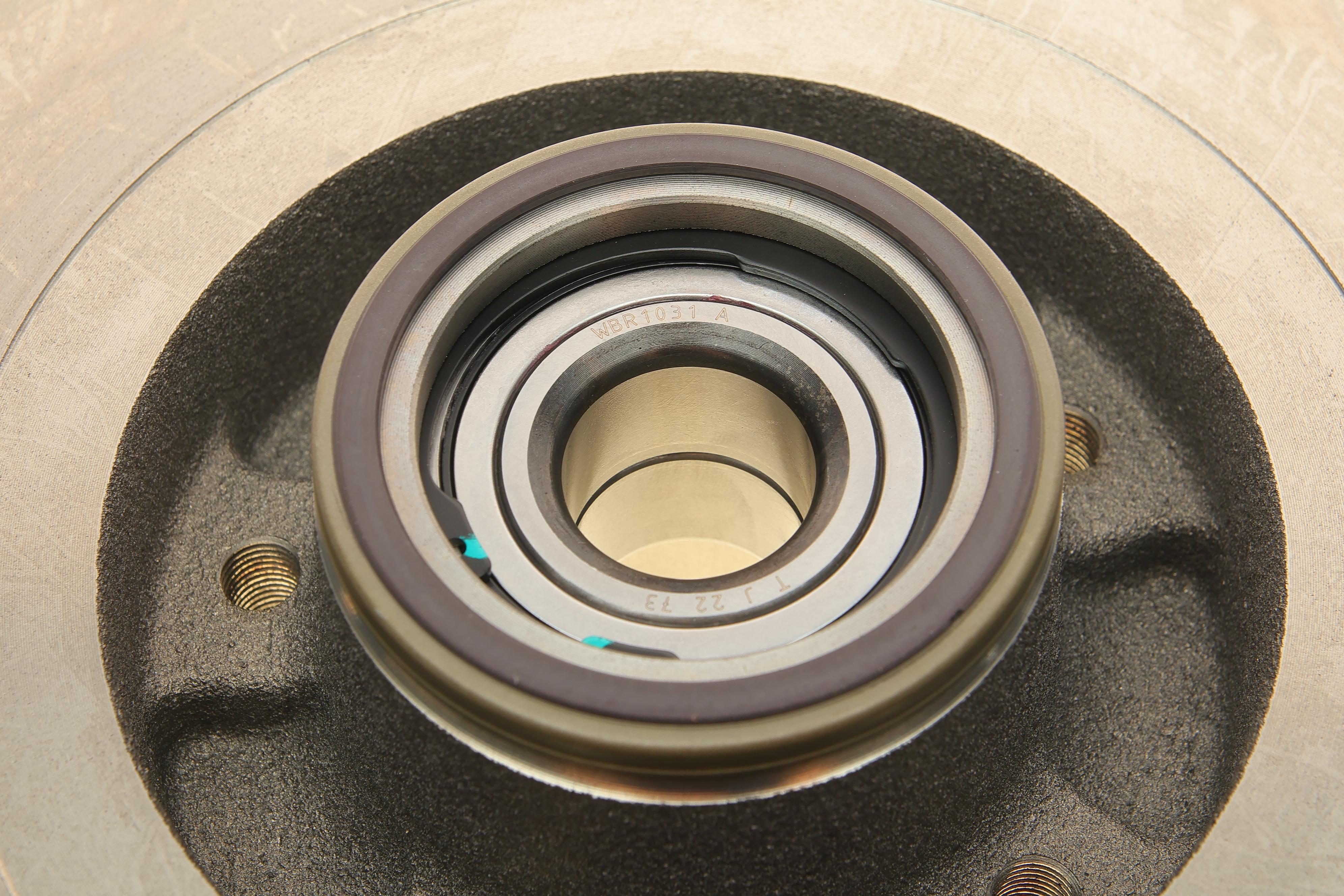 Диск тормозной (задний) Renault Scenic III 09- (274х11) (+ABS) (с подшипником)