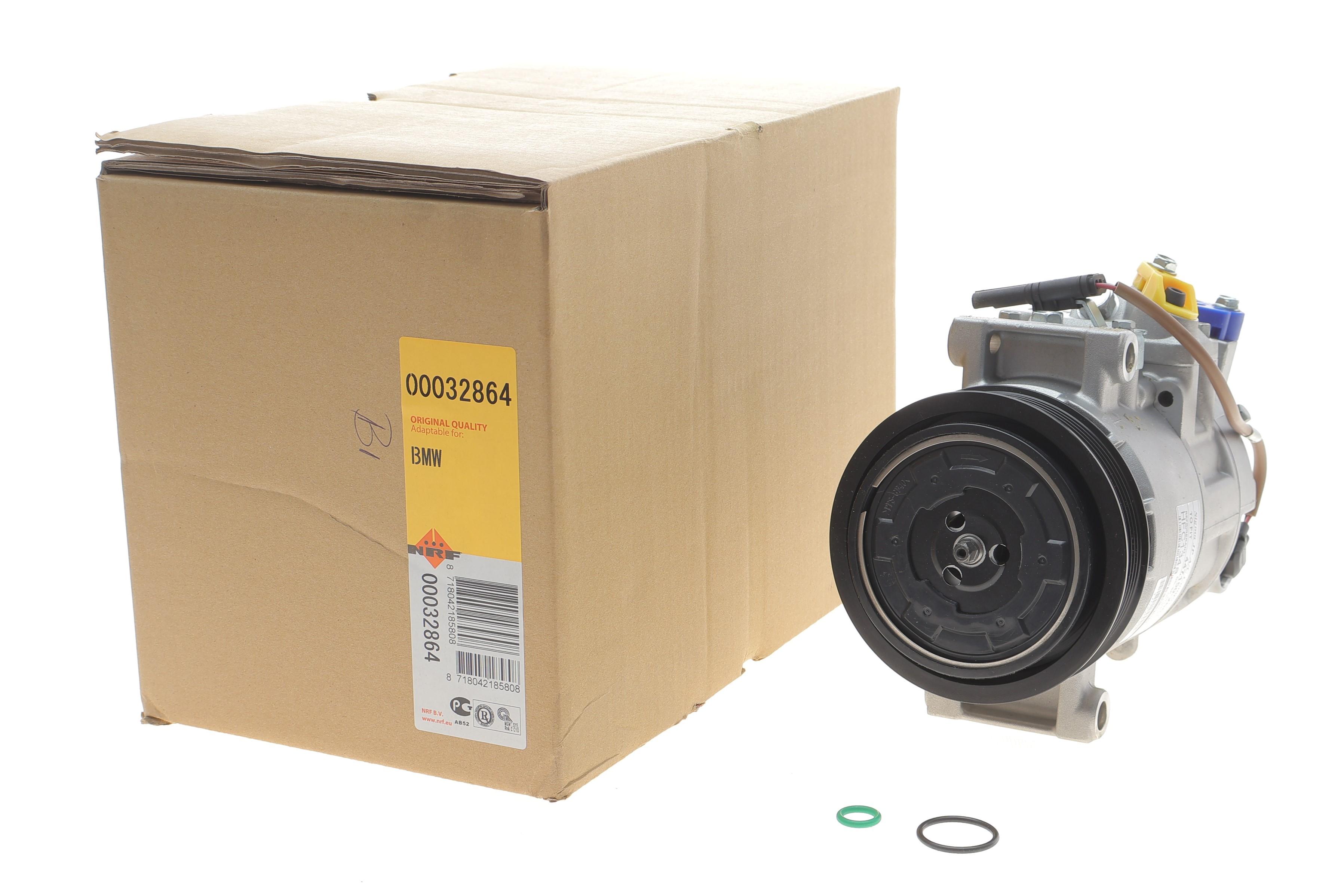 Компресор кондиціонера BMW 3 (F30/F80/F31) 12- (N13) (6PK/d=110mm)