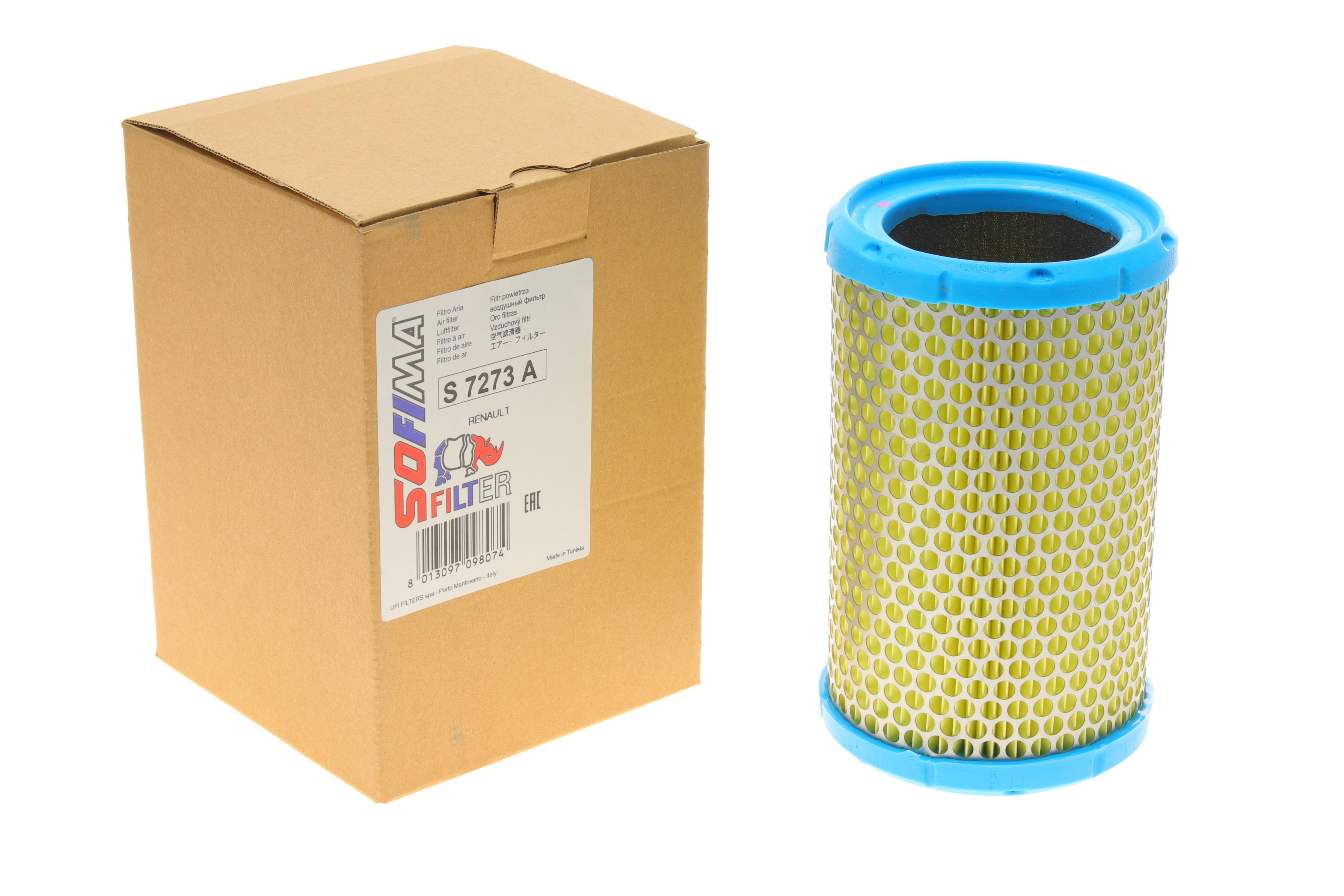 Фильтр воздушный Renault Kangoo/Clio/Twingo 1.2i 97- (бочка)