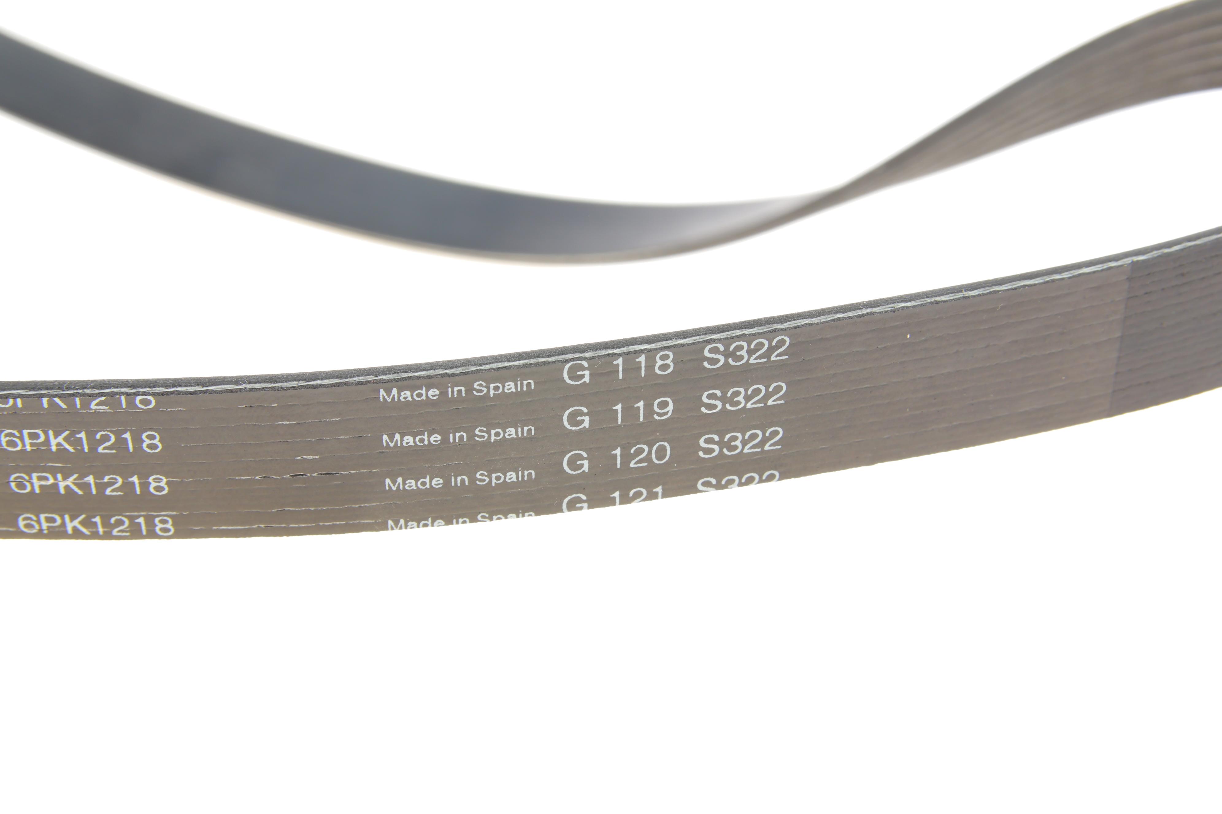 Комплект ремня генератора Citroen Jumpy/Fiat Scudo/Peugeot Expert 2.0HDi  04- (6PK1218)