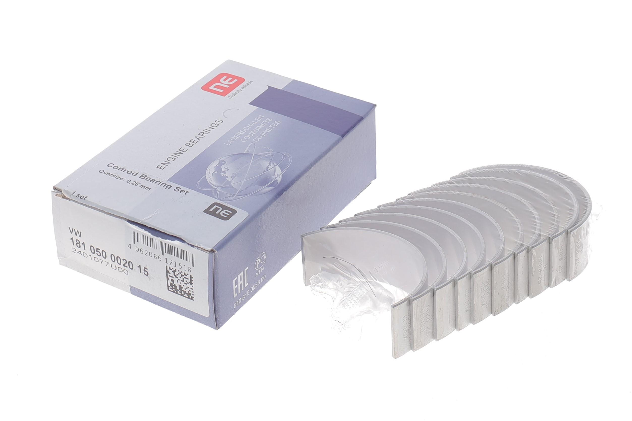 Вкладиші шатунні VW T5 2.5TDI (+0.25) = 6150692500