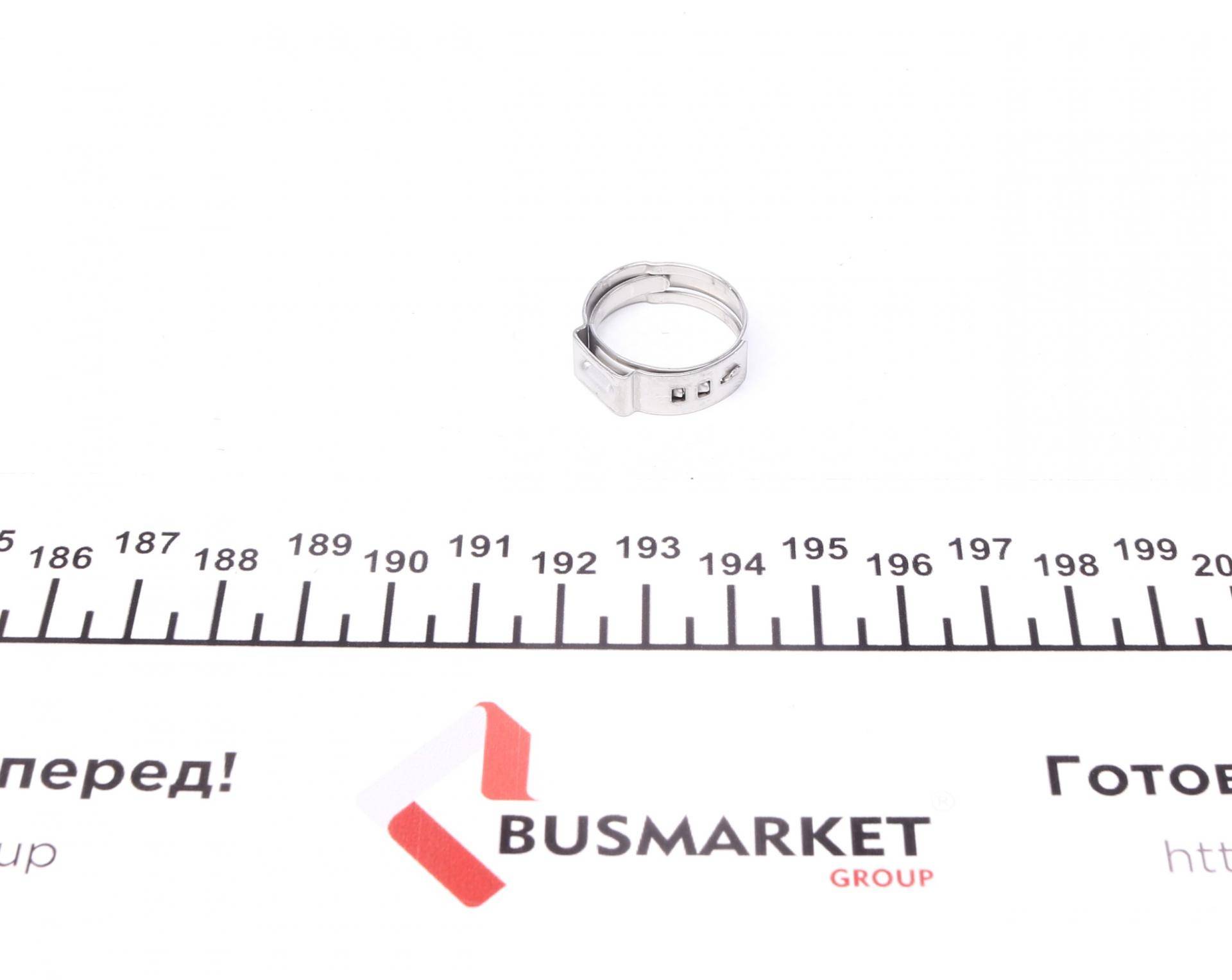 Хомут затискний для пильника ШРКП Ø16-19,2x7 мм