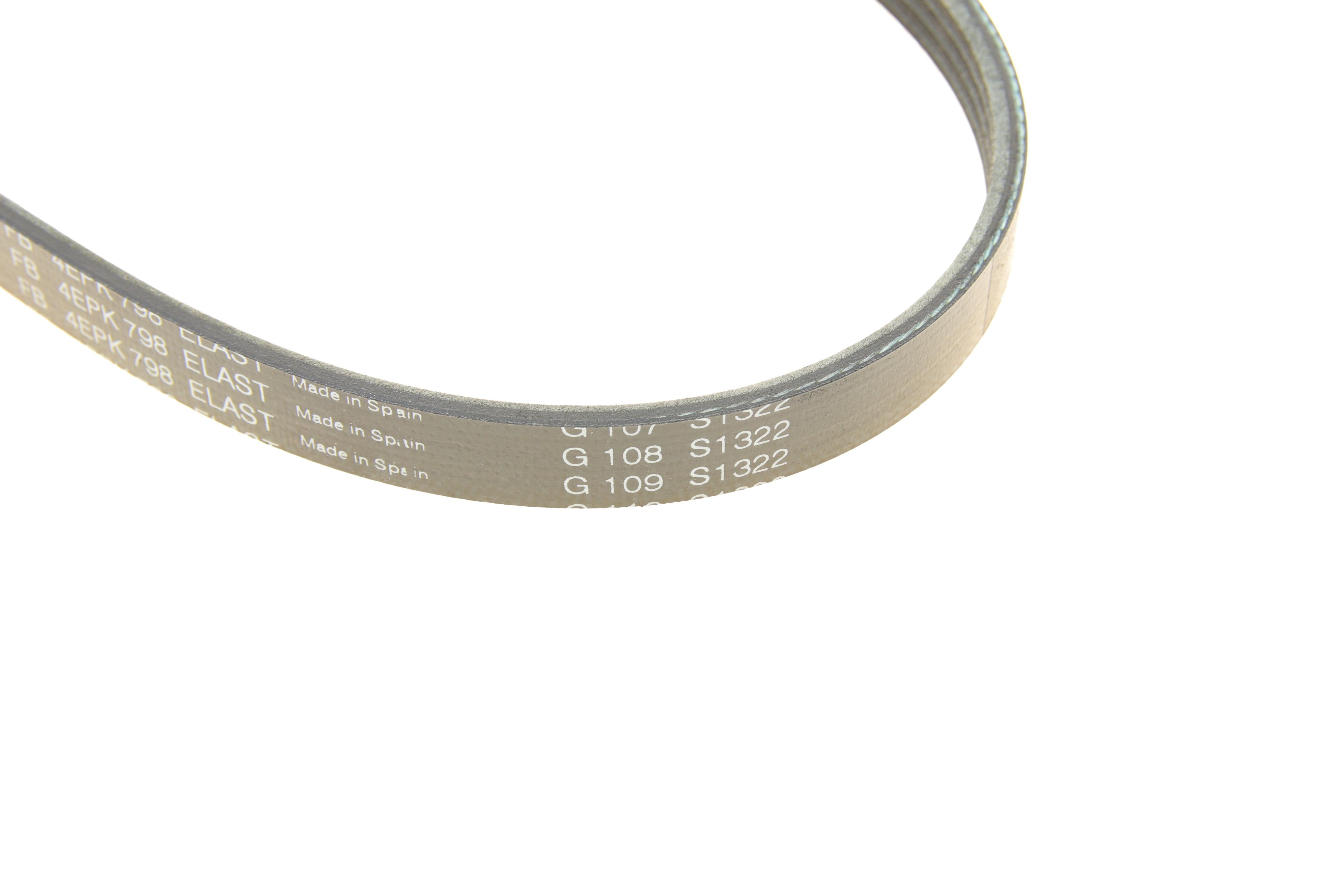 Ремінь генератора Dacia Logan/Sandero 1.0 SCE 17- (4PK798)