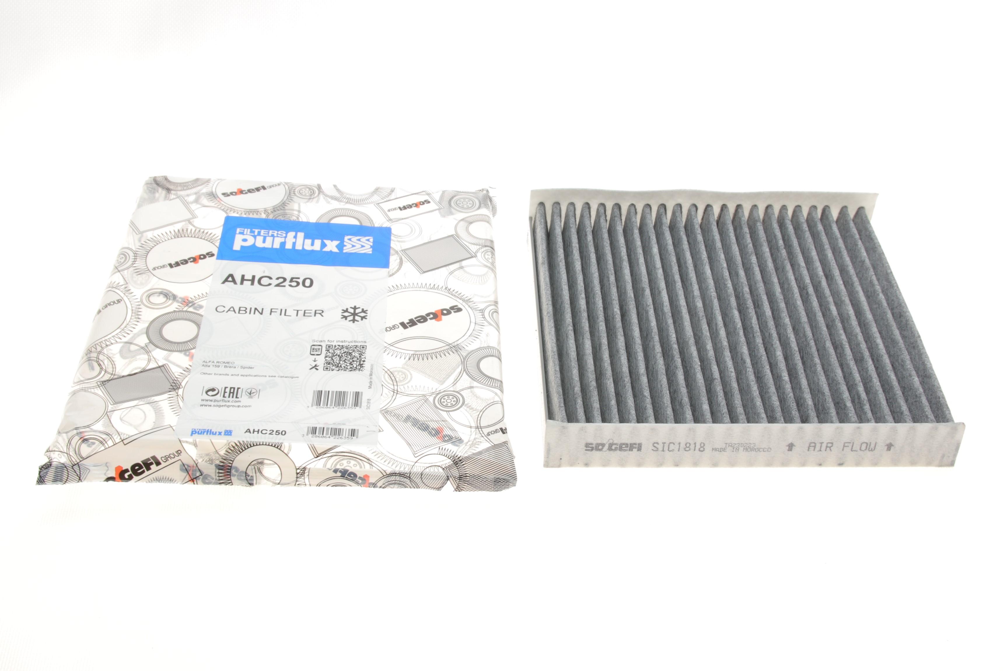 Фильтр салона Alfa Romeo Spider/159 06-11 (угольный)