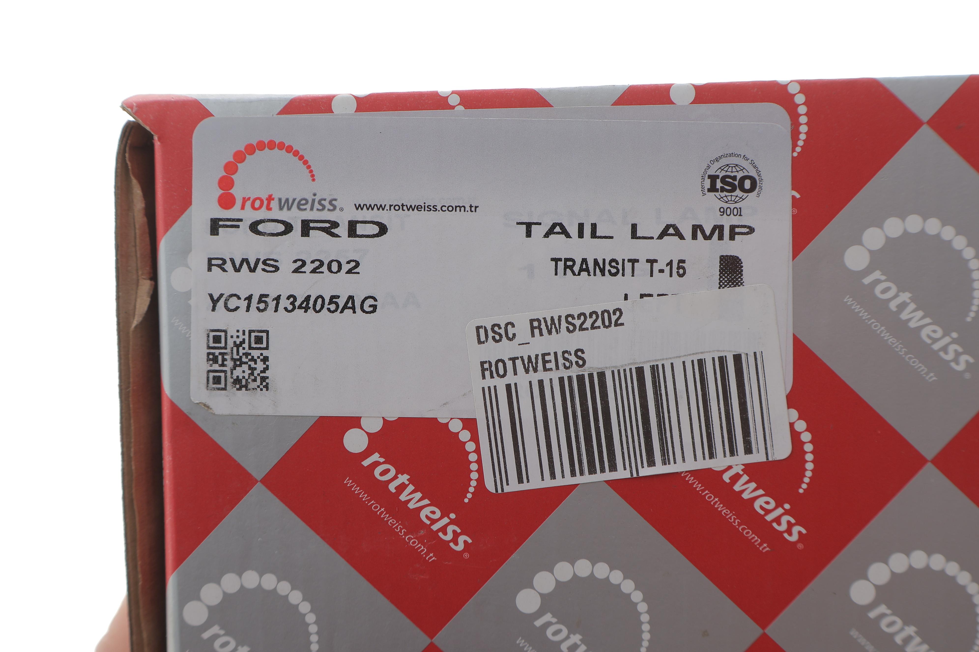 Ліхтар задній Ford Transit 00-06 (L) (P21/5W/P21W)(незначне пошкодження)