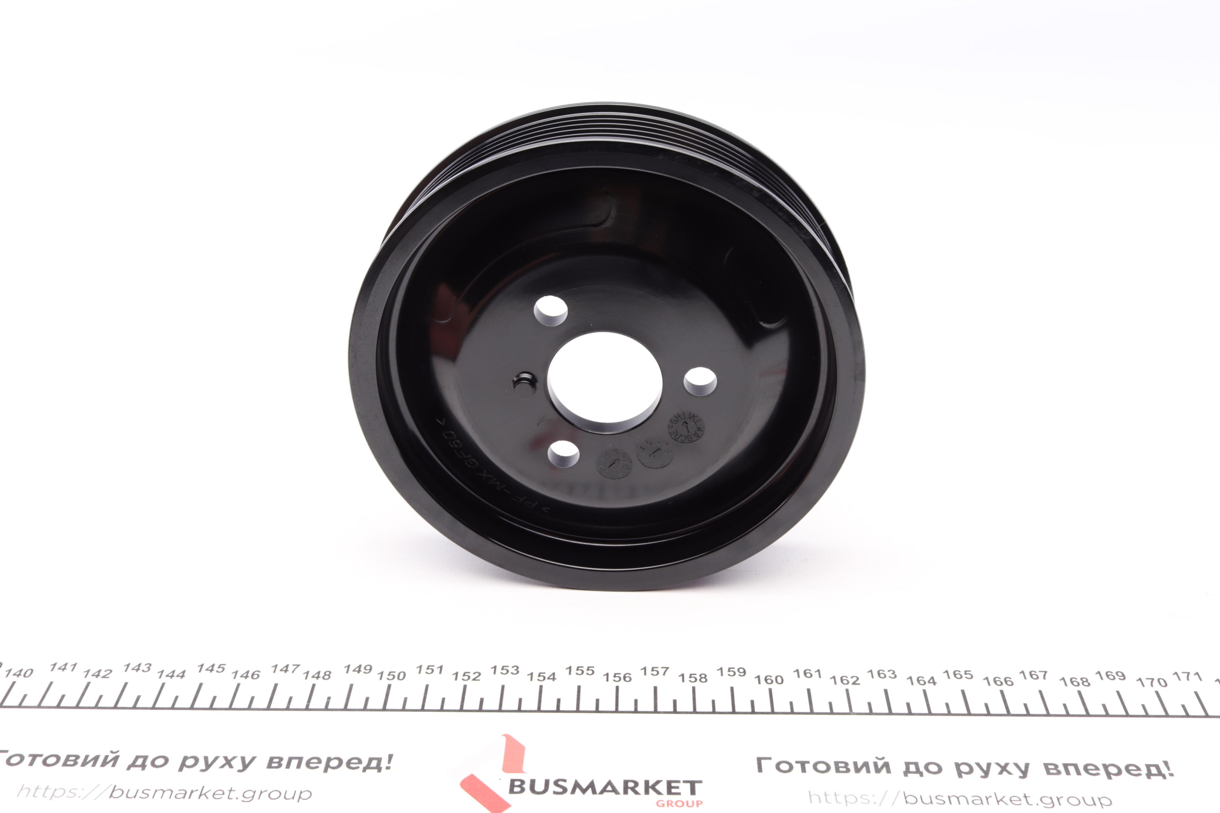 Шків насосу ГПК BMW 3 (E46/90/91/92)/X3 (E83) 97-11 (6PK)