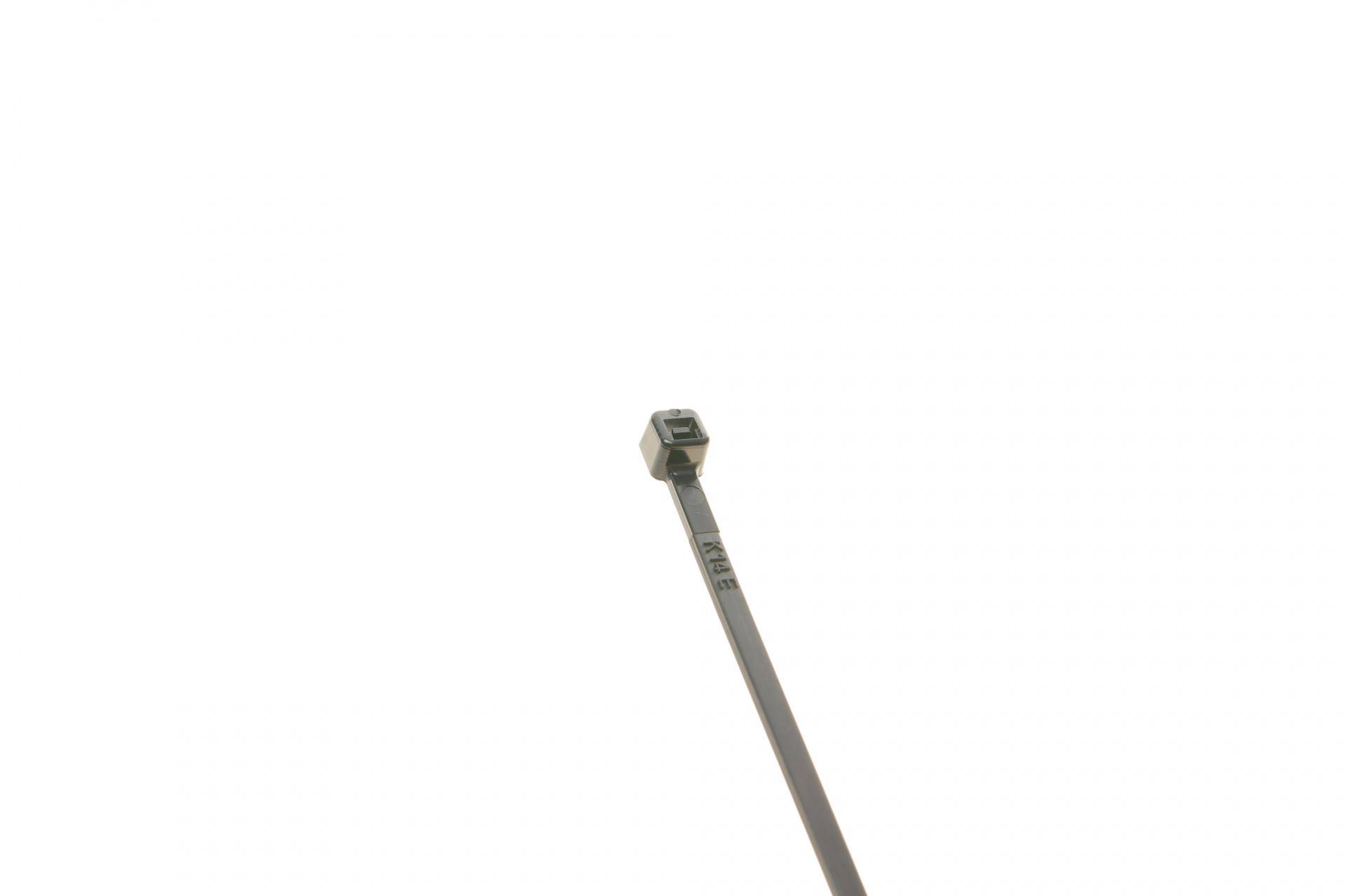 Стяжка пластикова 2,5x102 мм (чорна)