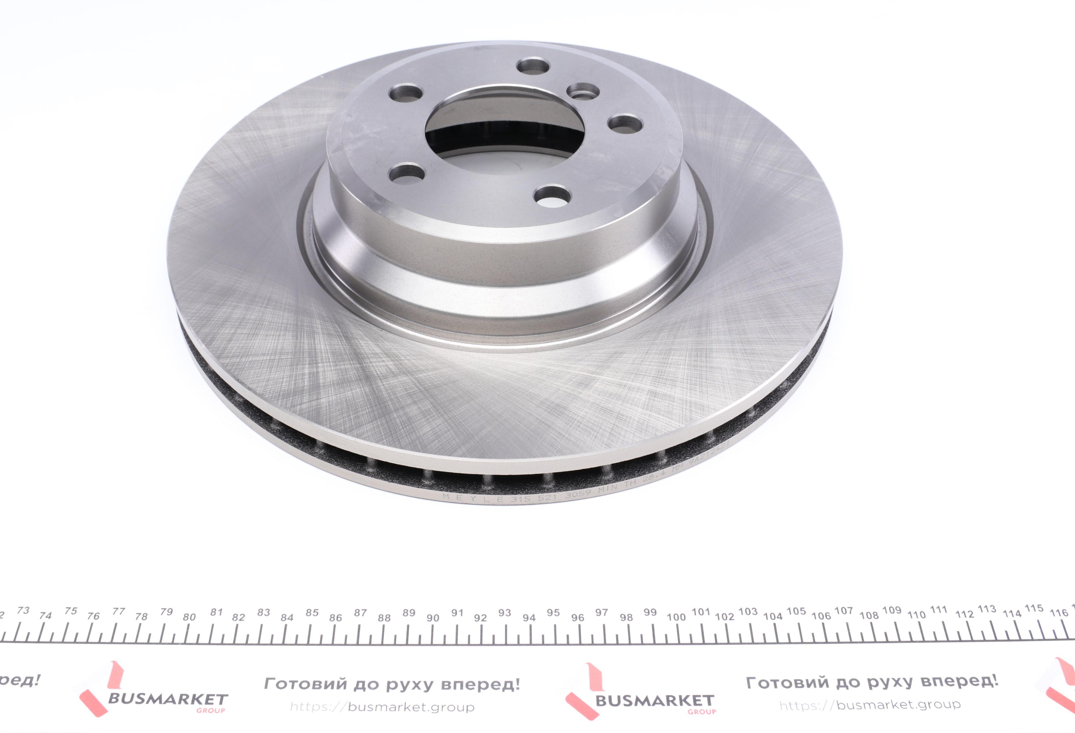 Диск тормозной (передний) BMW 7 (E65-E67) 01-09 (348x30)