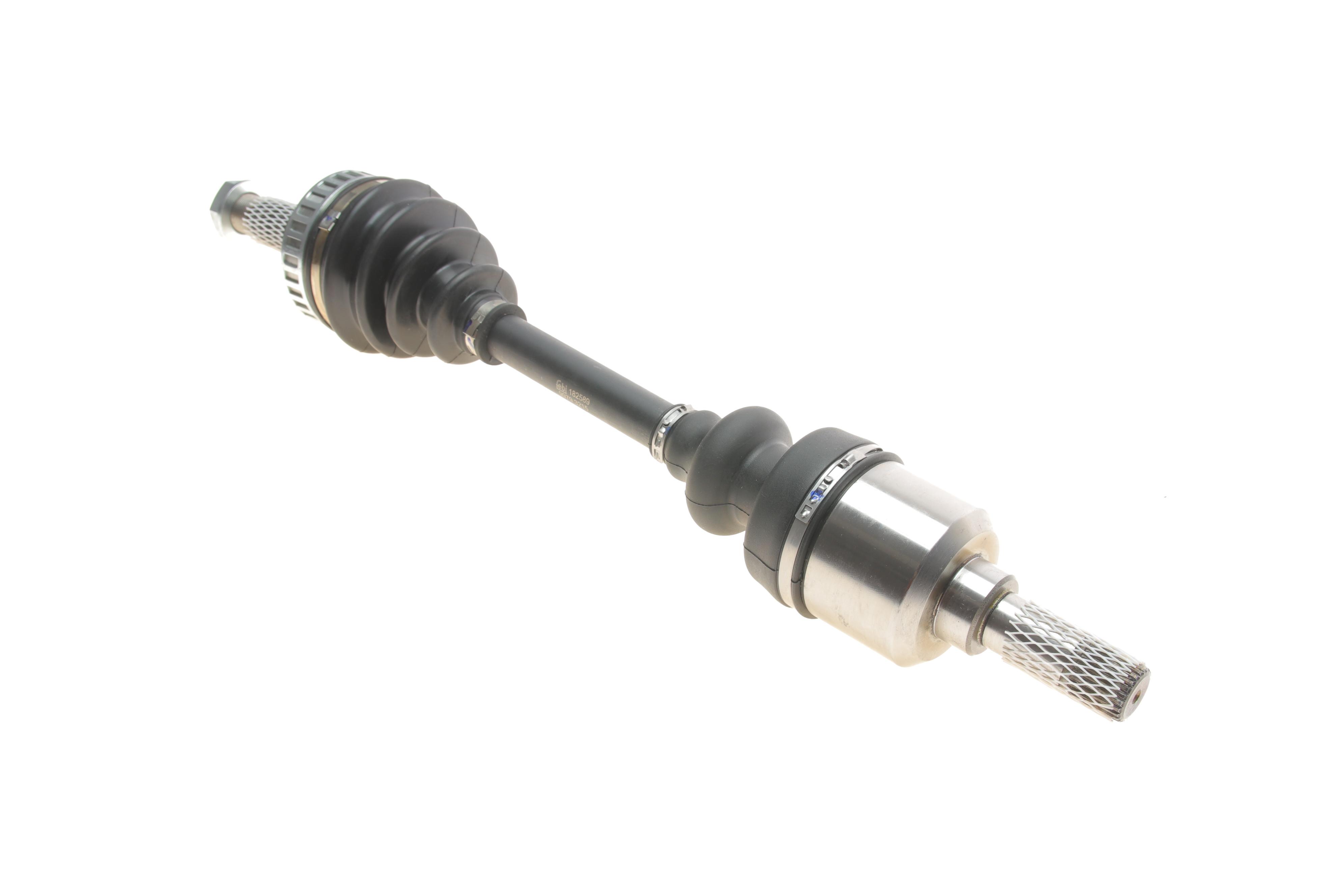 Полуось (передняя) (L) Citroen Berlingo/Peugeot Partner 96-11 (25z/24z/587mm)(+ABS)