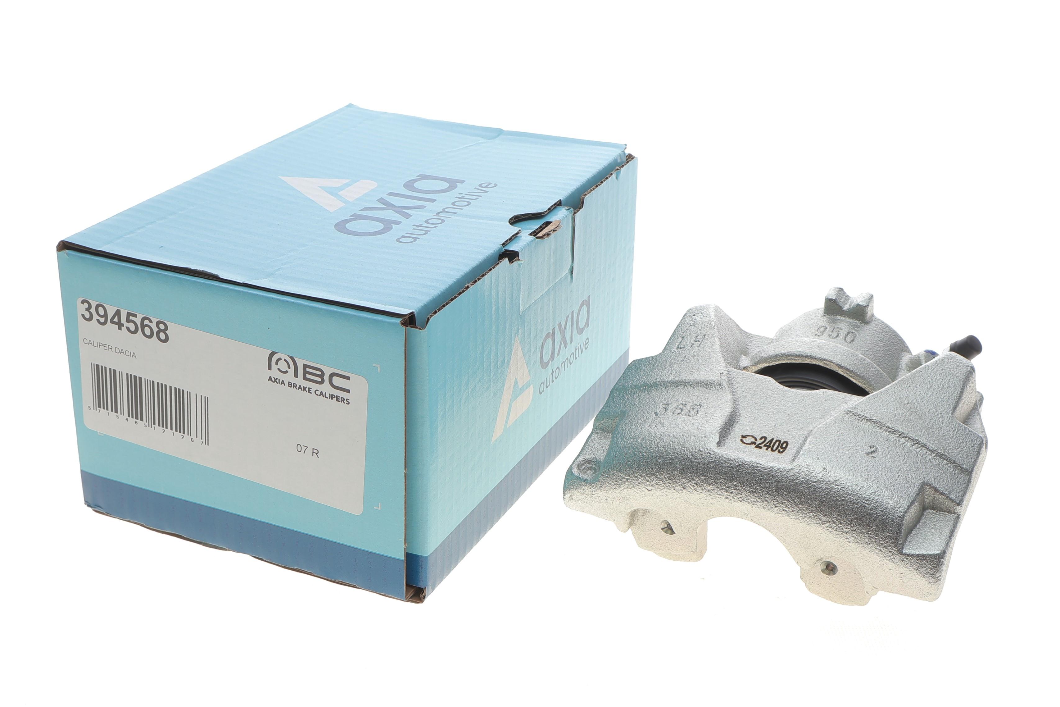 Суппорт гальмівний (передній) (L) Renault Megane III 09- (d=54mm) (ATE) (для дисків d=258/280mm)