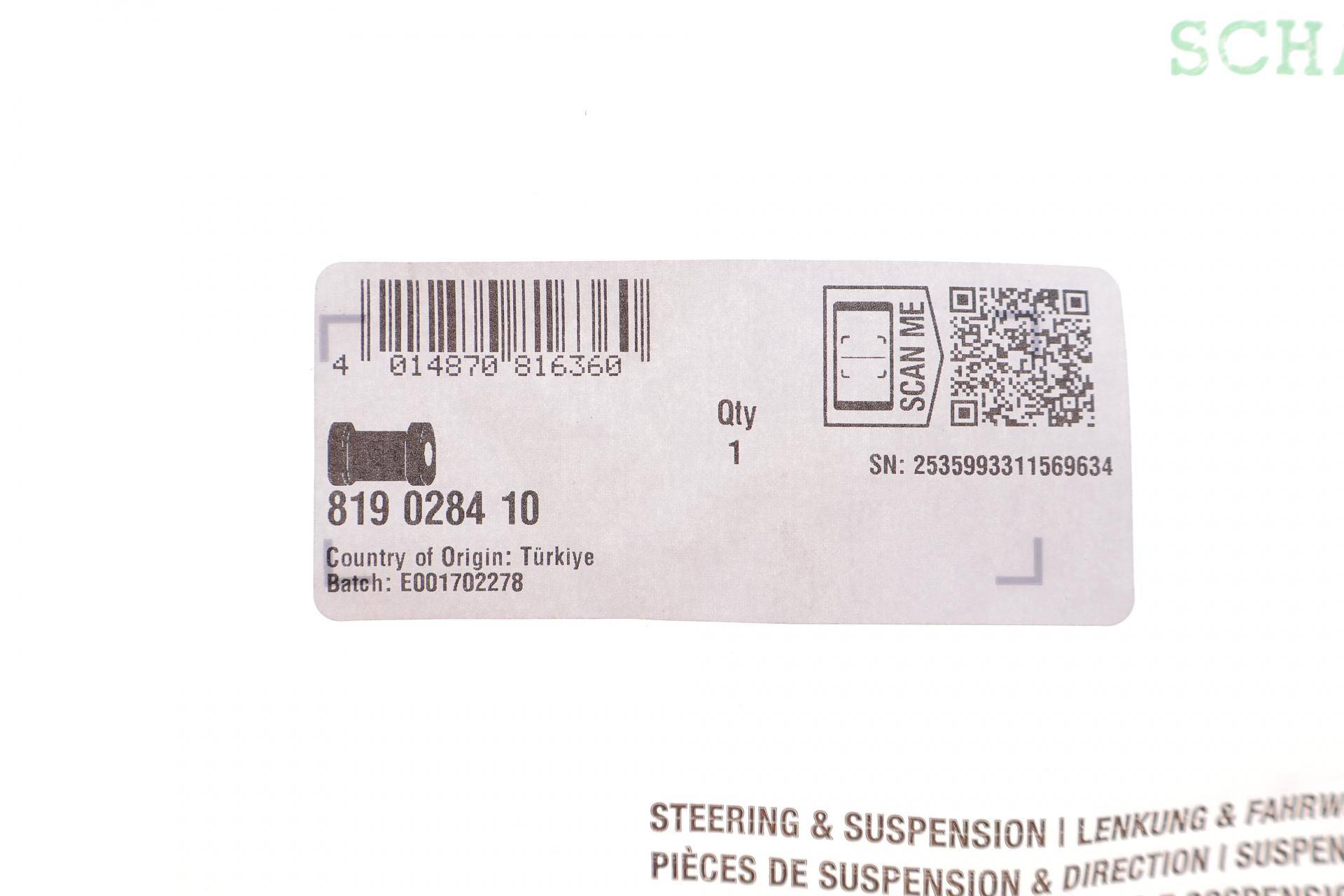 Втулка стабілізатора (переднього/заднього) Hyundai i30/Ioniq/Kia Soul 16-