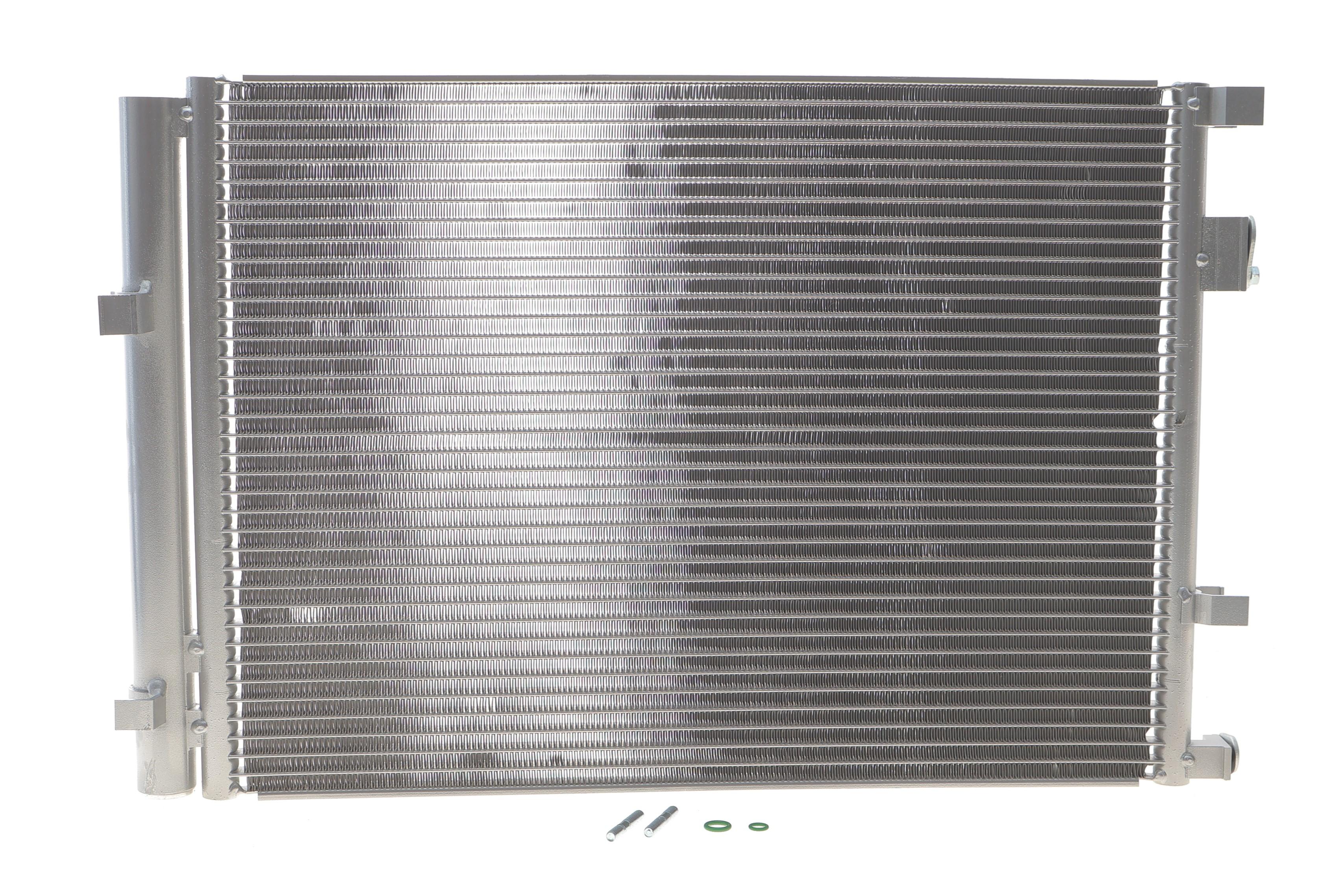 Радіатор кондиціонера (з осушувачем) Kia Rio IV 1.4 CRDi 17-