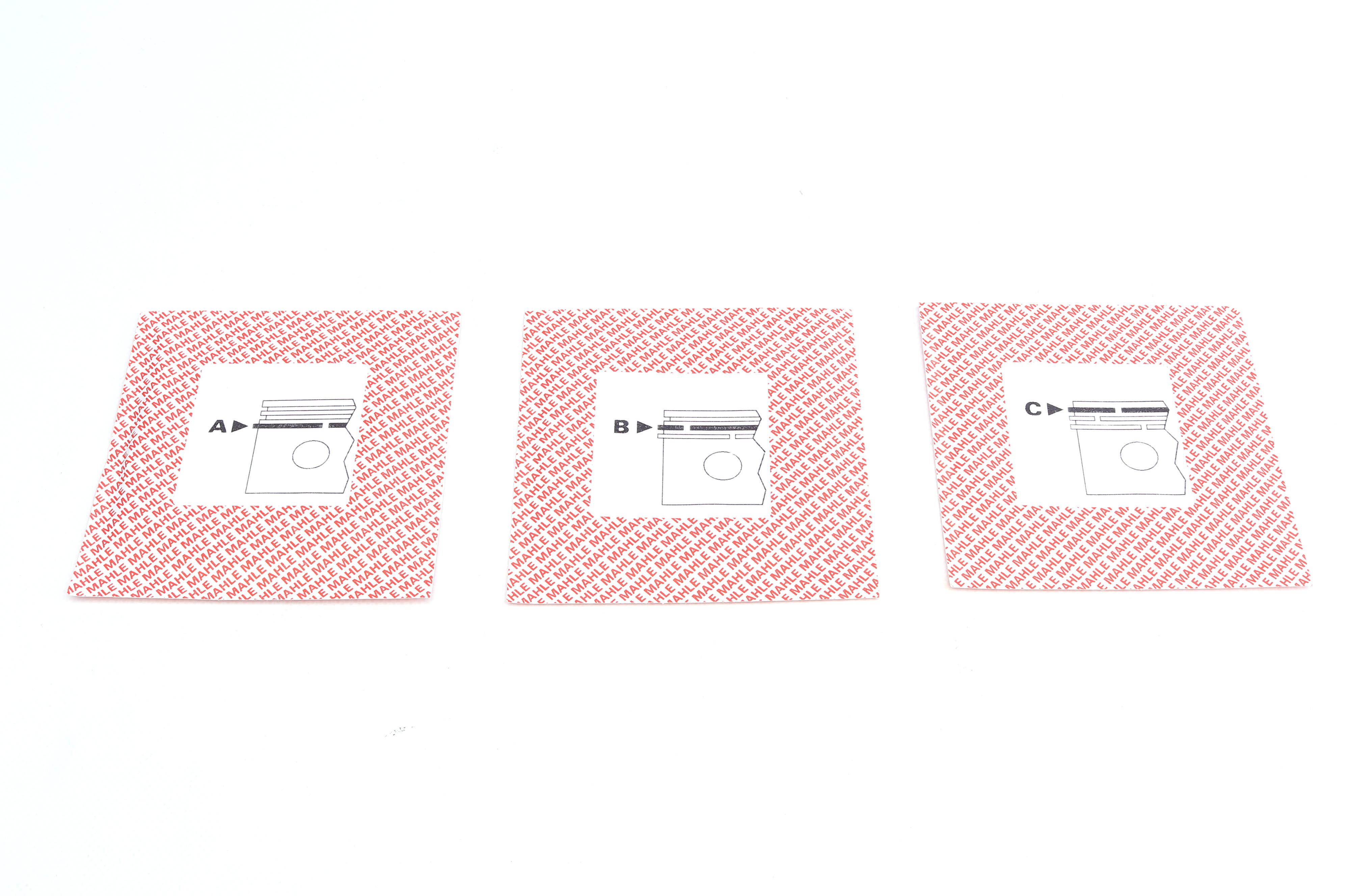 Кольца поршневые Fiat 1.6/1.8/2.0  (84.00mm/STD) (1.5-2-3.94) (1шт - 1.5)