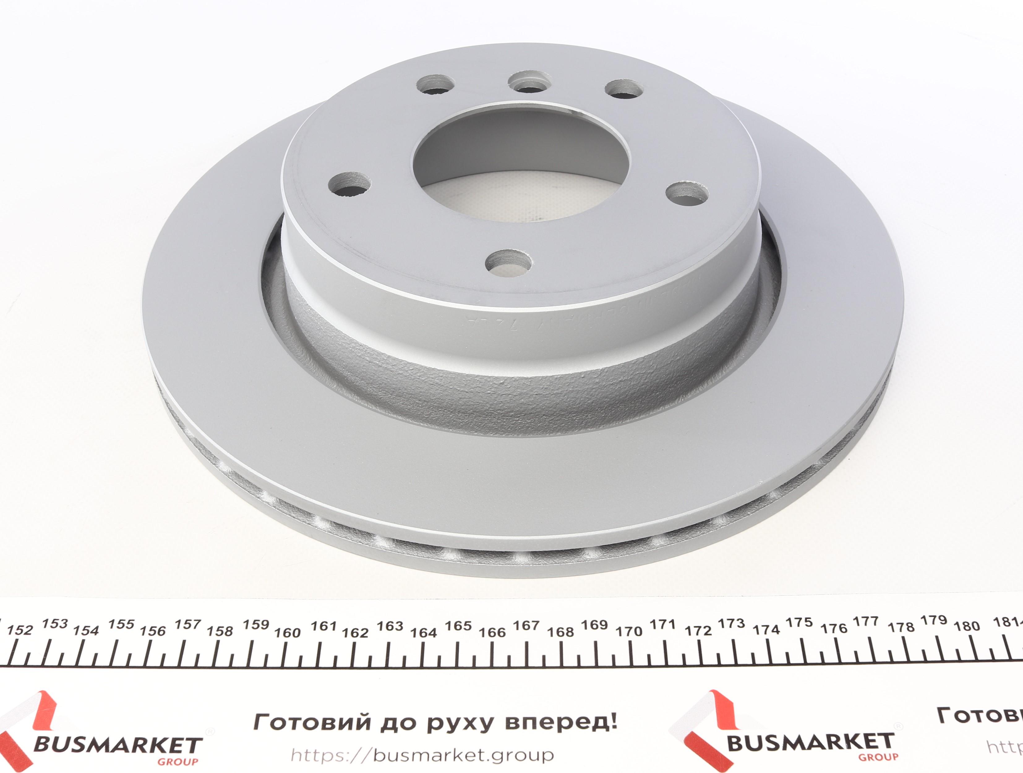 Диск гальмівний (задній) BMW 3 (E36/E46) 95-05 (276x19) (з покриттям) (вент.)
