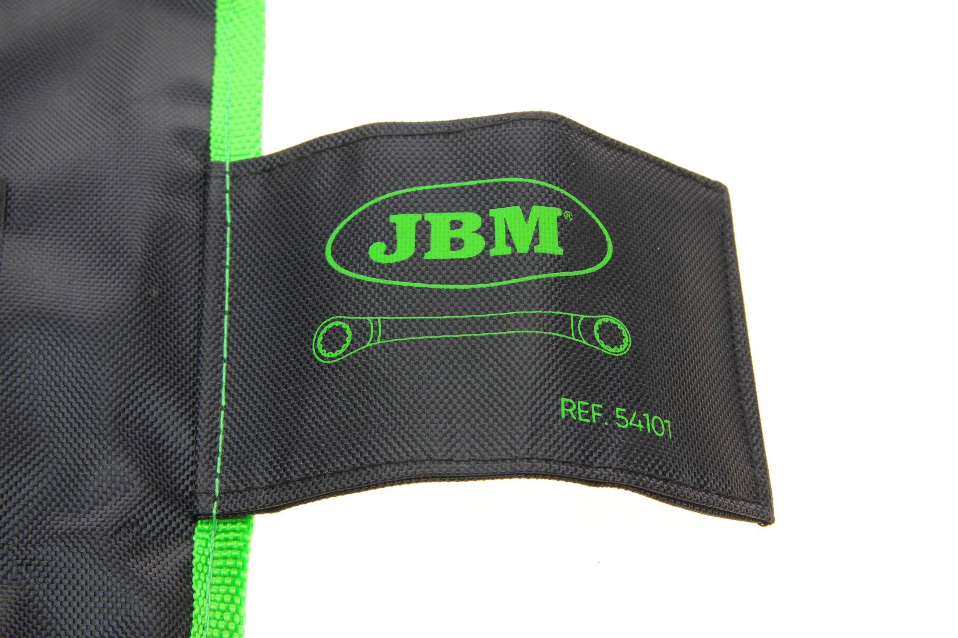 Набір ключів накидних з тріскачкою 8x9-17x19 мм 6 од.