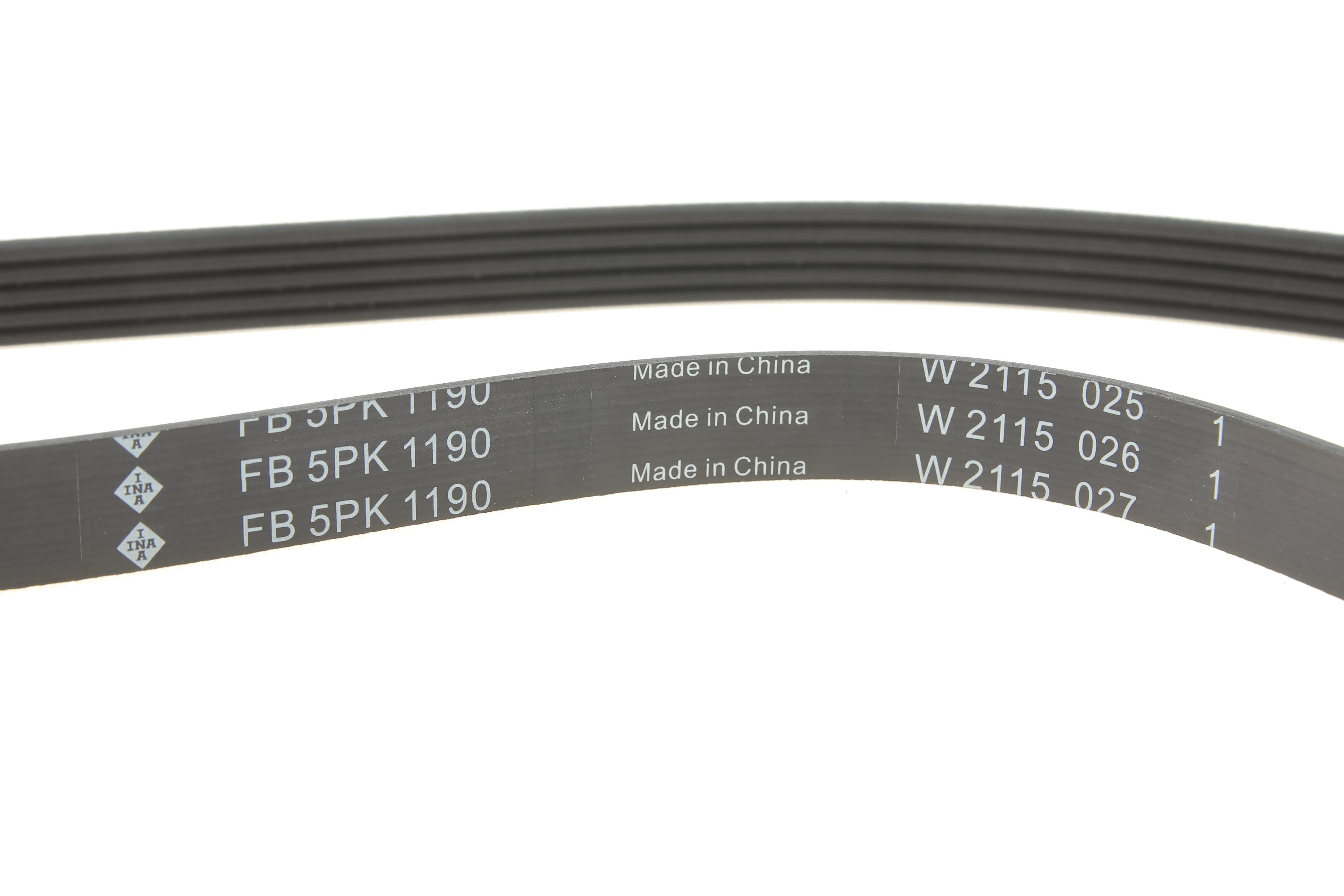 Ремінь генератора Citroen/Fiat (5PK1190)