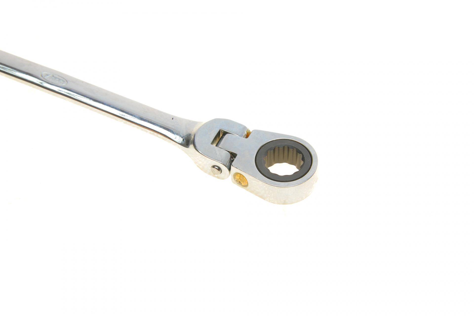 Ключ ріжково-накидний з тріскачкою 9 мм 72 зуб. L-150 мм