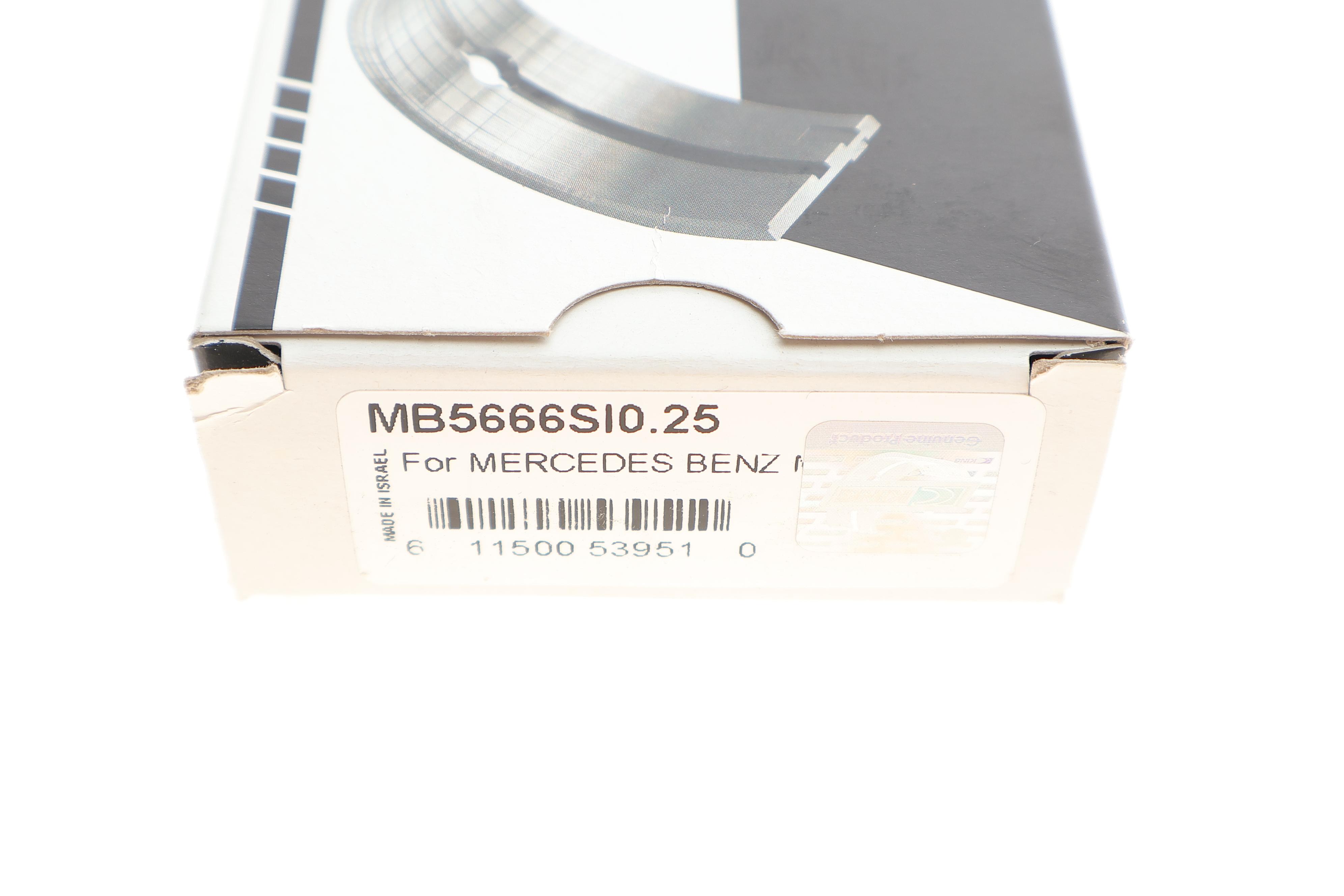 Вкладиші корінні MB Sprinter 1.6-2.0d (M133/M270/M271) 02- (+0.25)