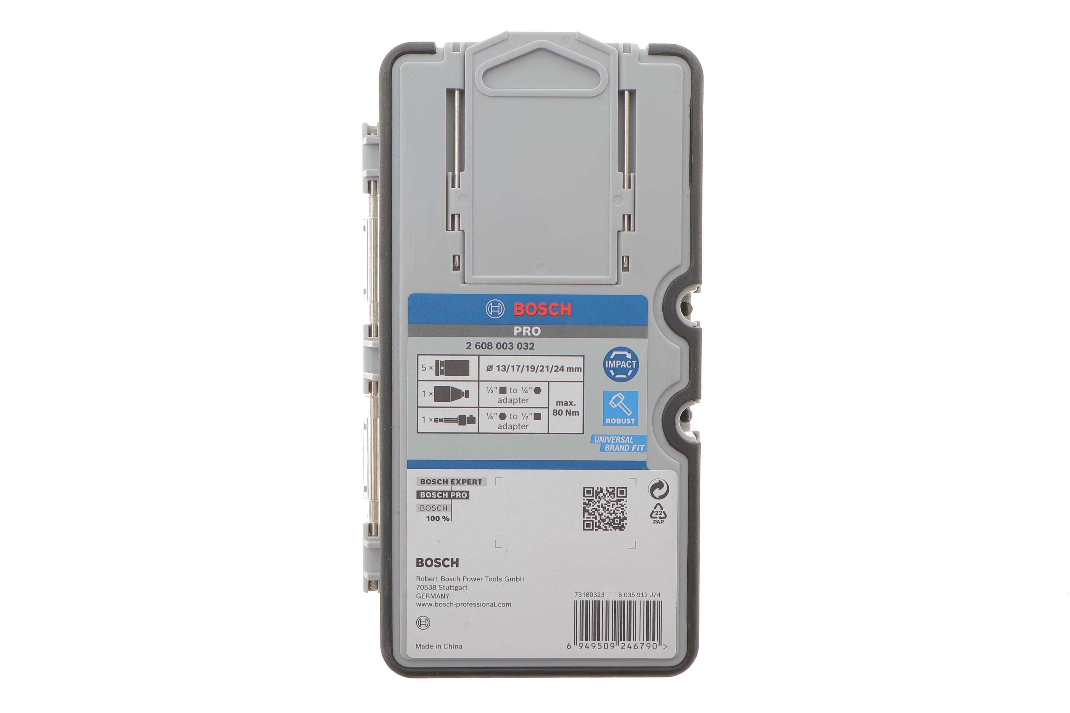 Набор ударных головок 1/2" 13-24 мм 7 ед.