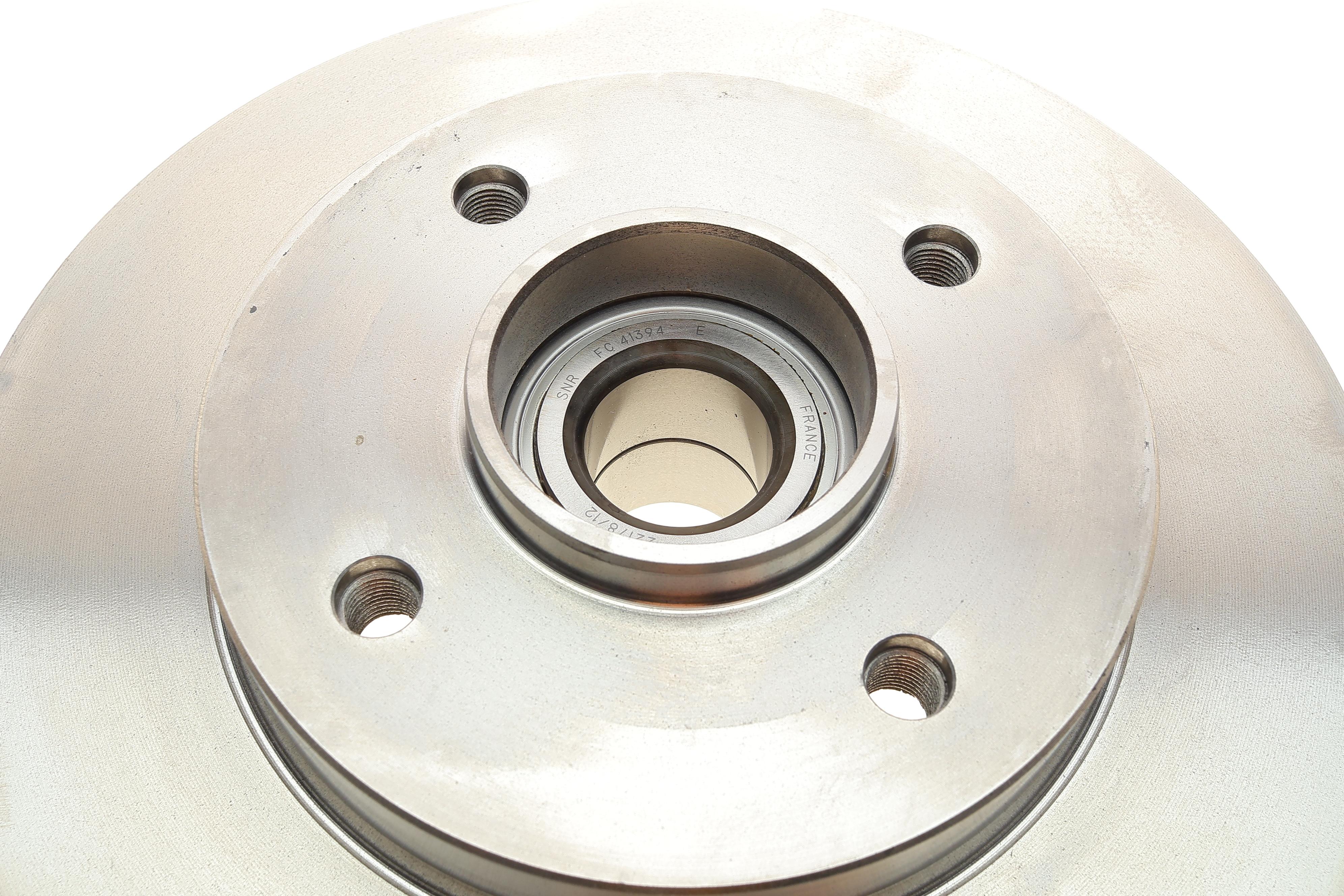 Диск тормозной (задний) Citroen C4 II/Peugeot 308 08- (249х9) (+ABS) (с подшипником)