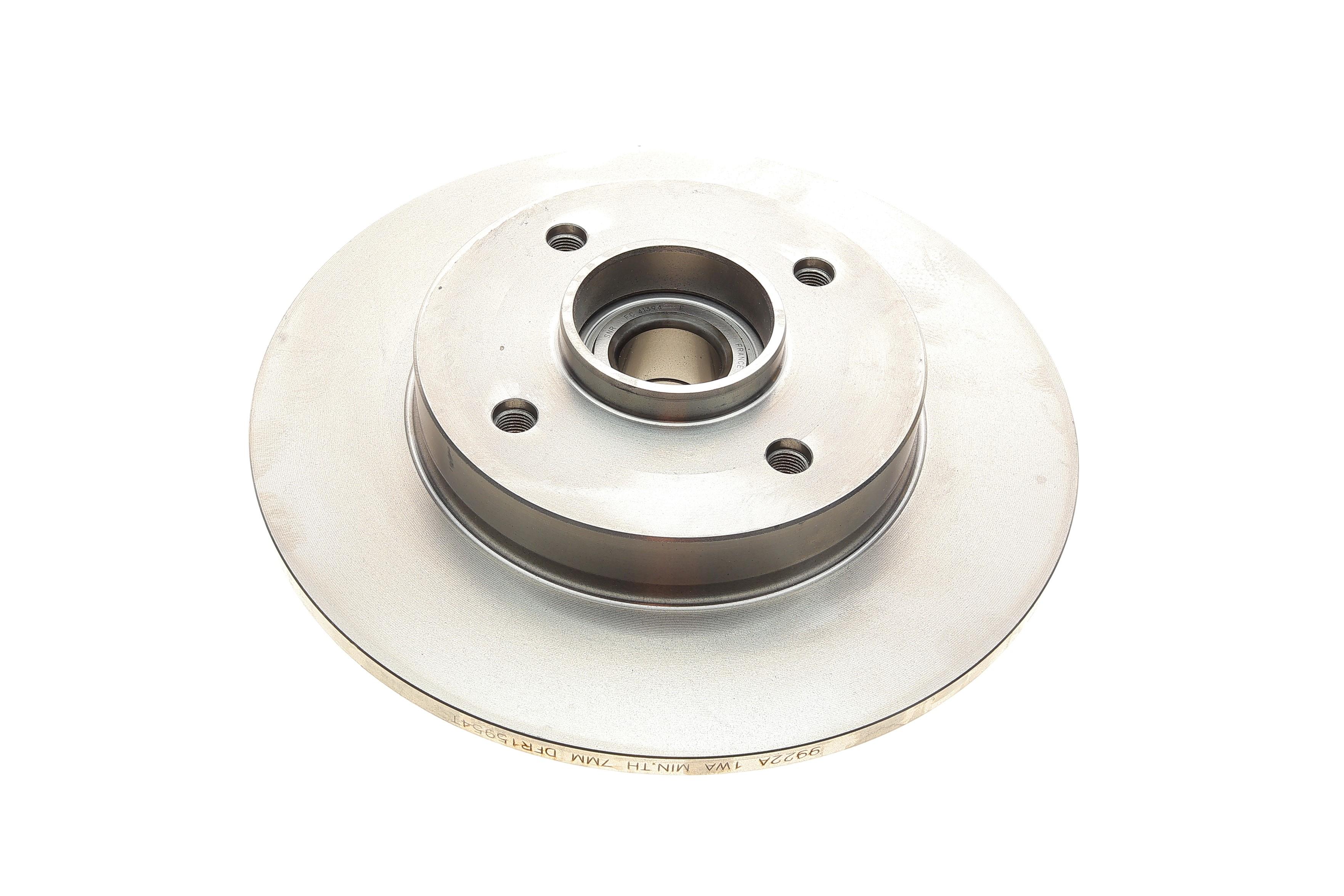 Диск тормозной (задний) Citroen C4 II/Peugeot 308 08- (249х9) (+ABS) (с подшипником)